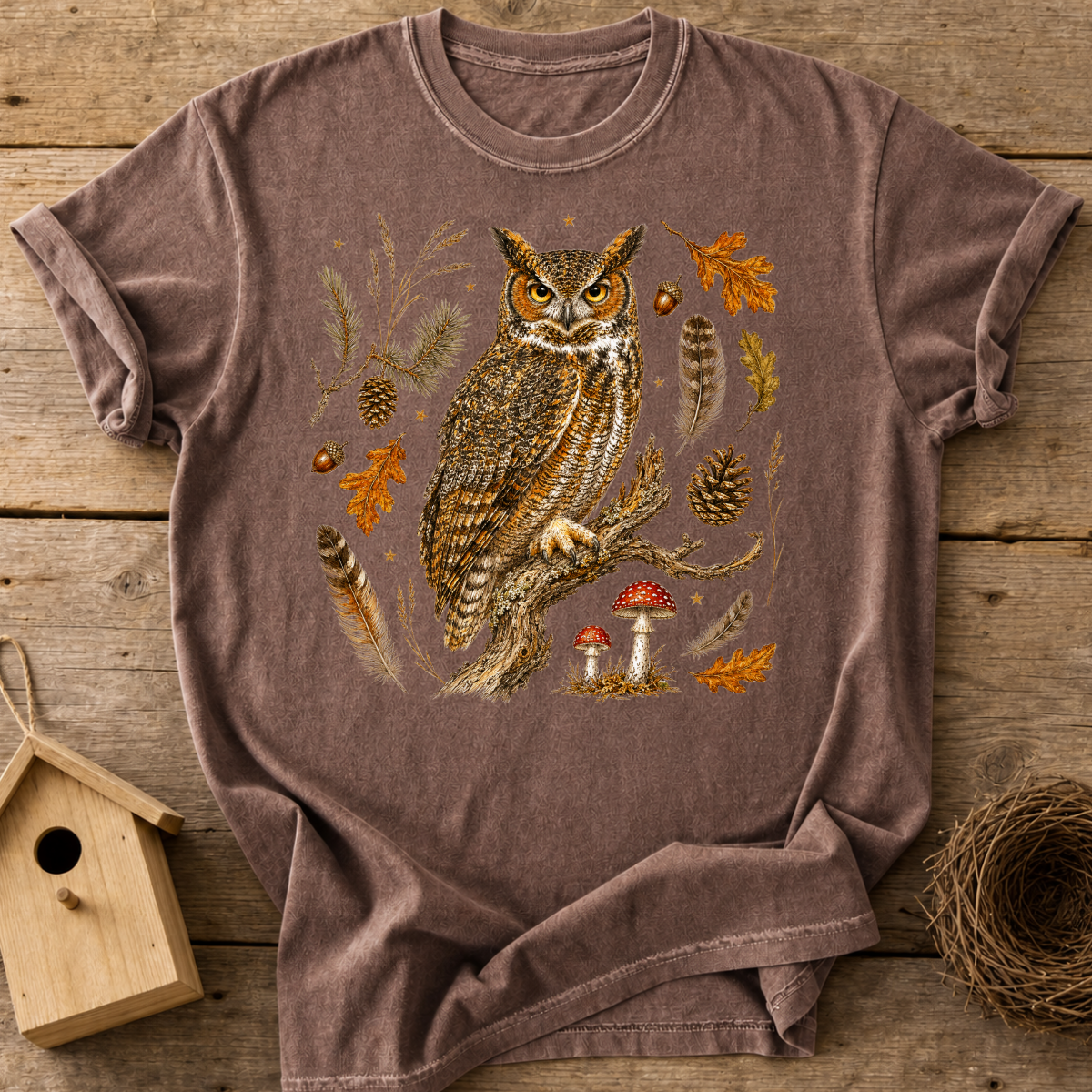 Woodland Owl T-Shirt