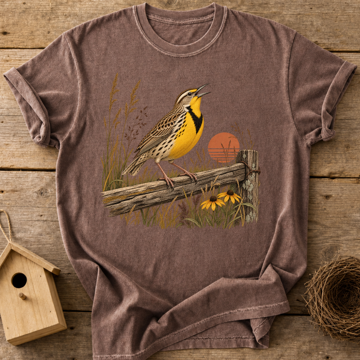 Meadowlark Sunset T-Shirt