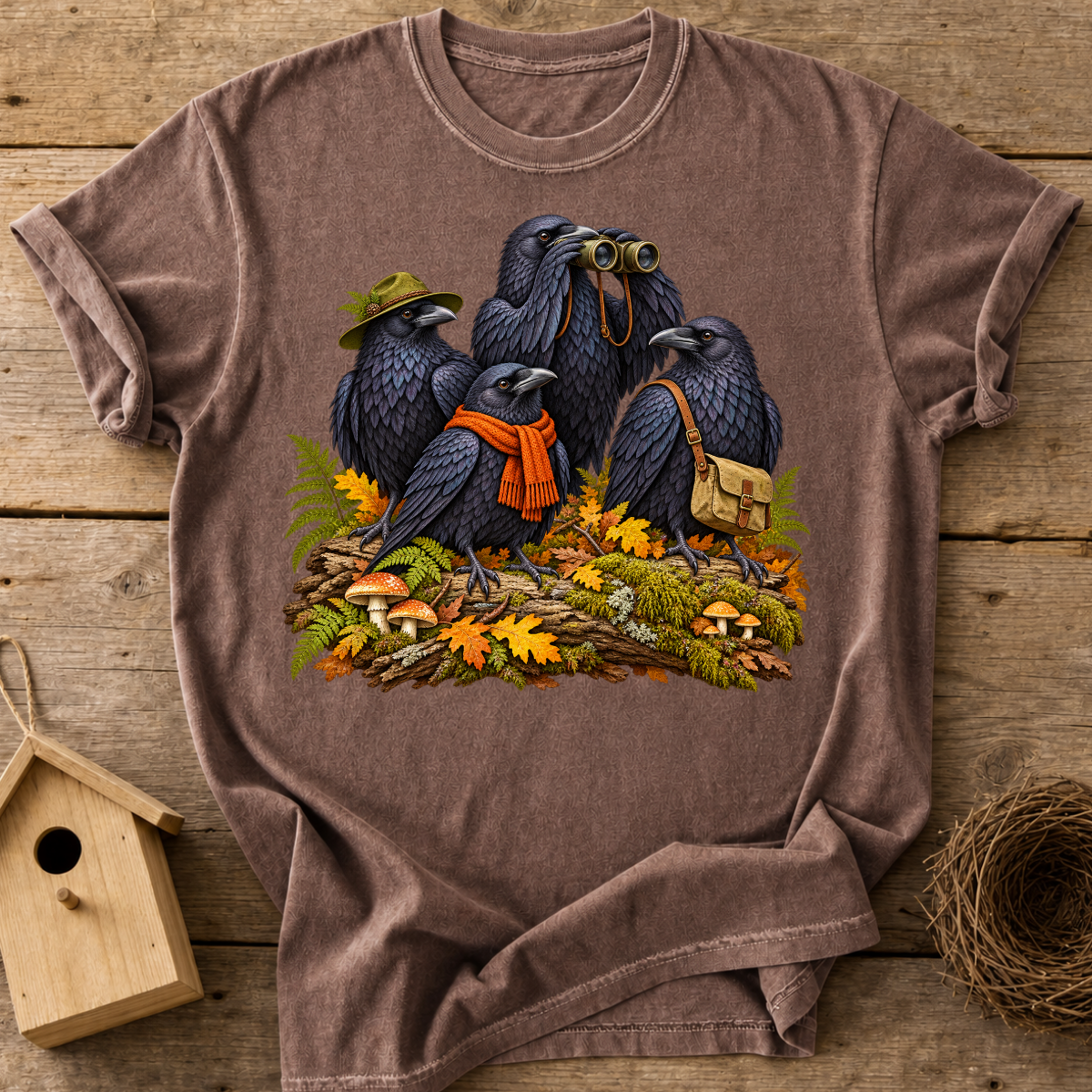 Raven Birdwatching Club T-Shirt