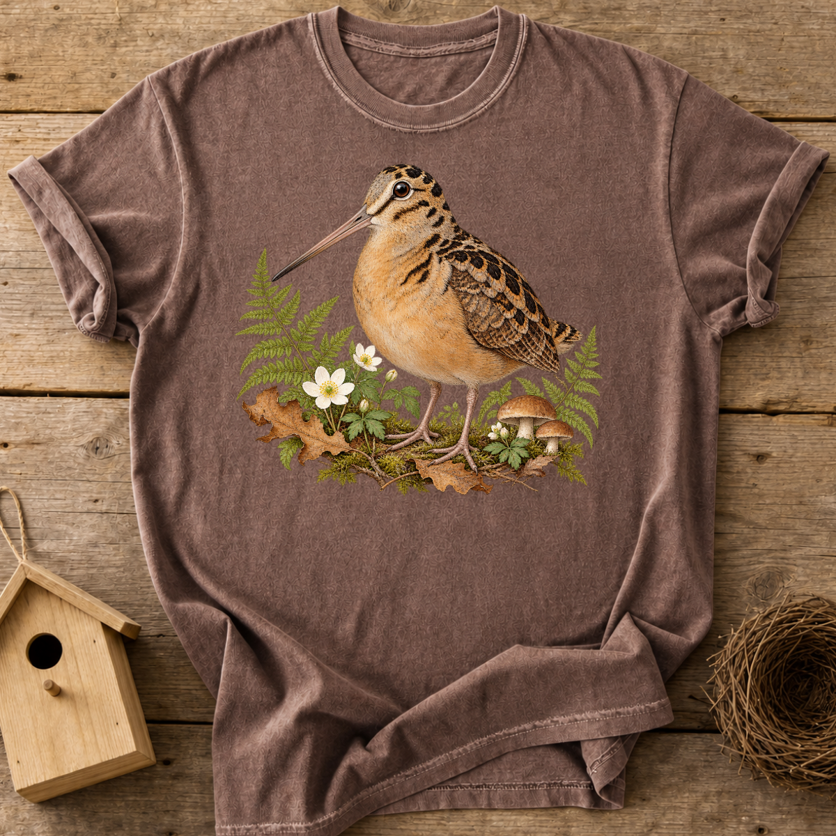 Woodland Woodcock T-Shirt