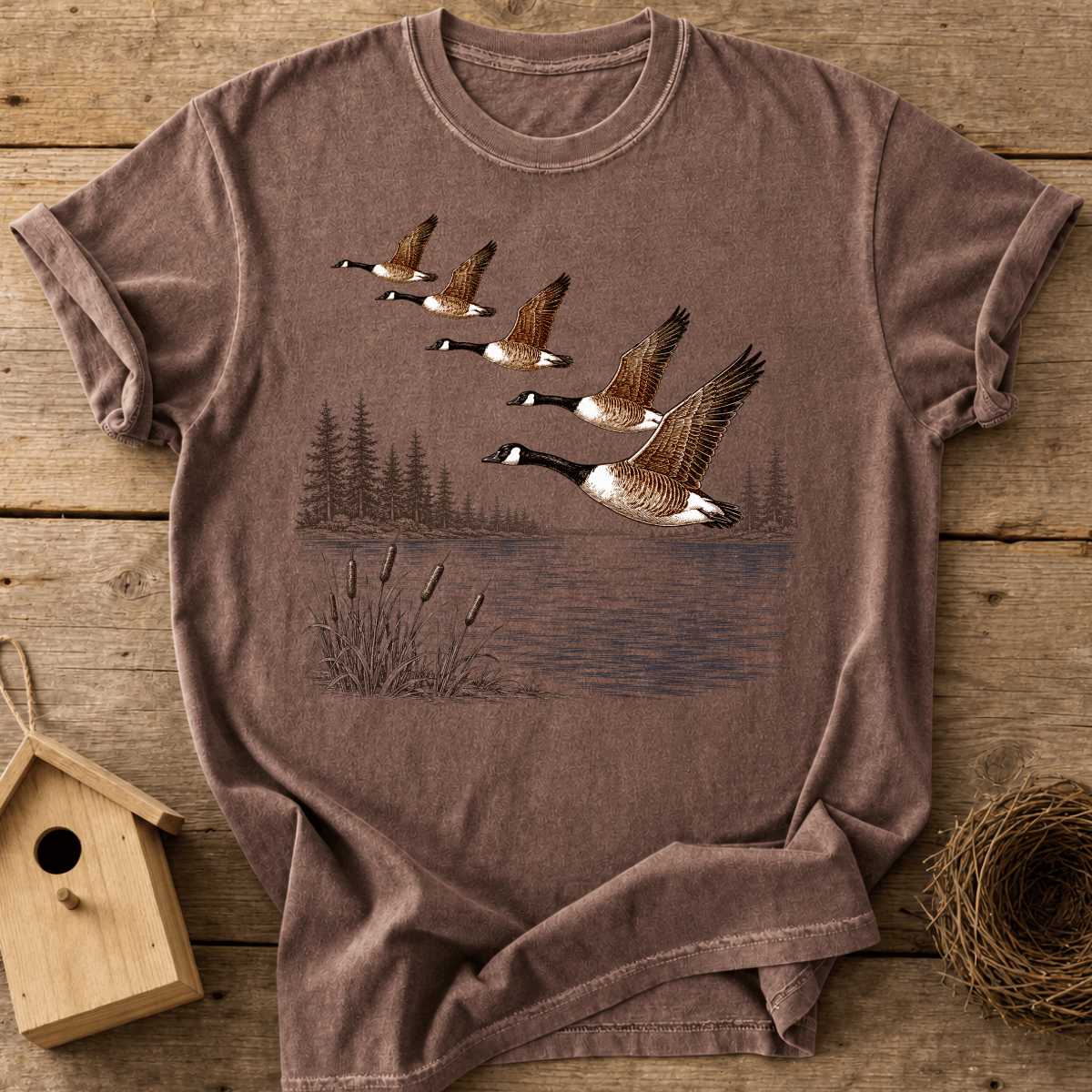 Geese In Flight T-Shirt