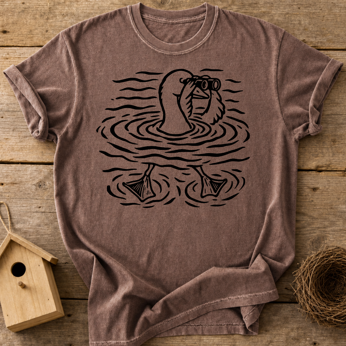 Birdwatching Goose T-Shirt