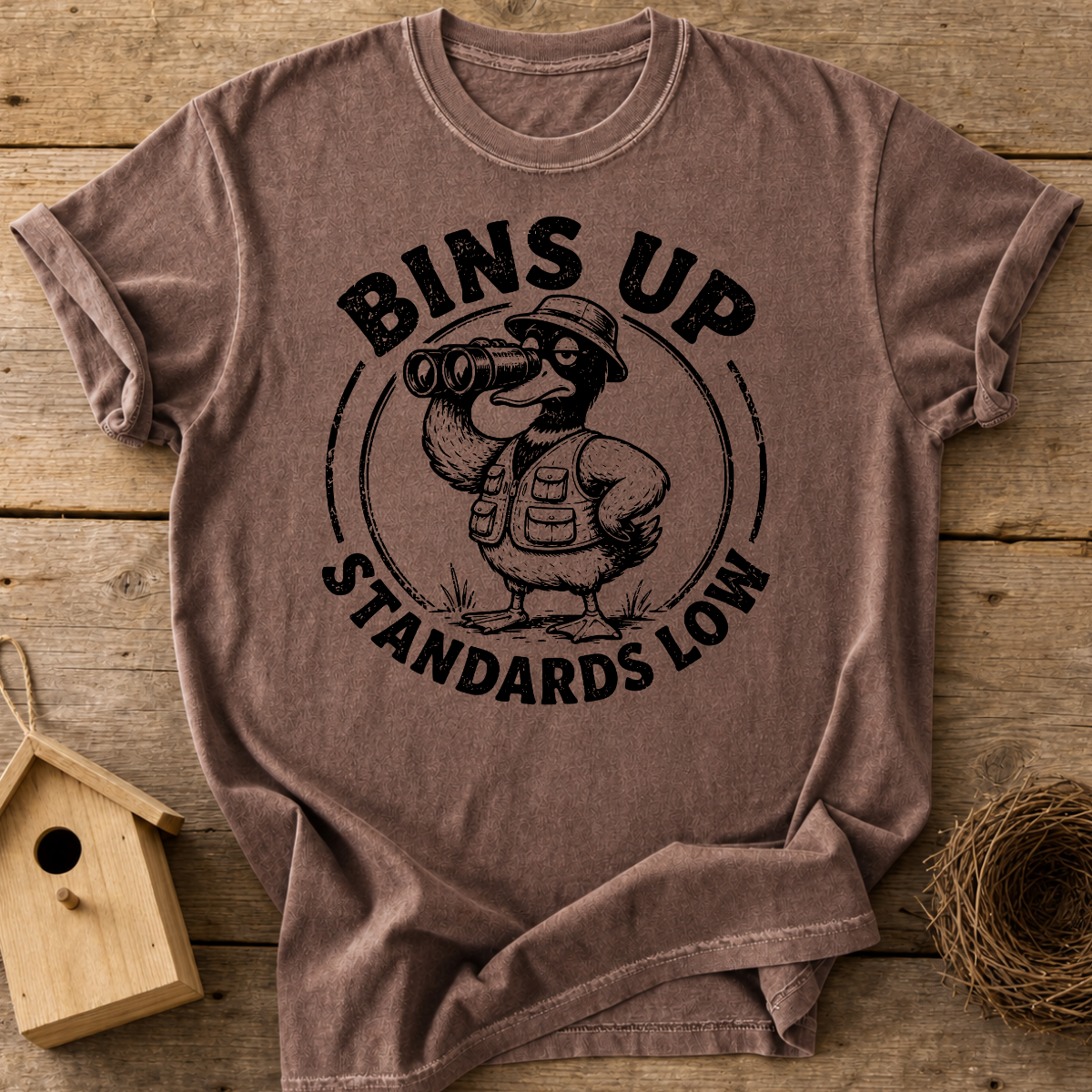 Bins Up Standards Low T-Shirt