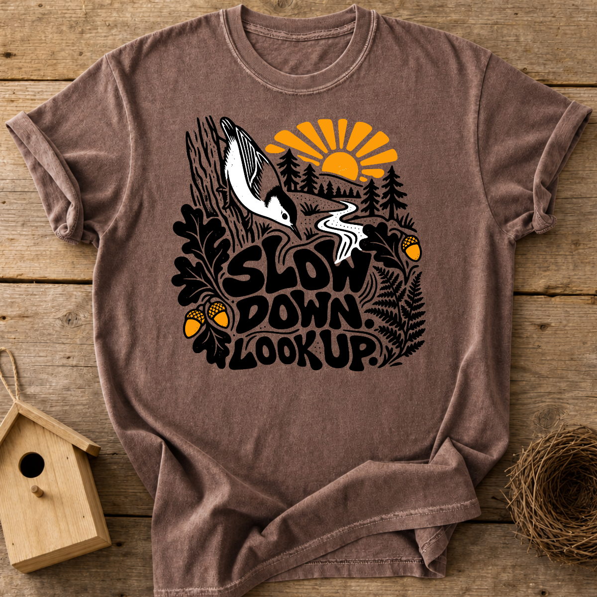 Slow Down Birding T-Shirt