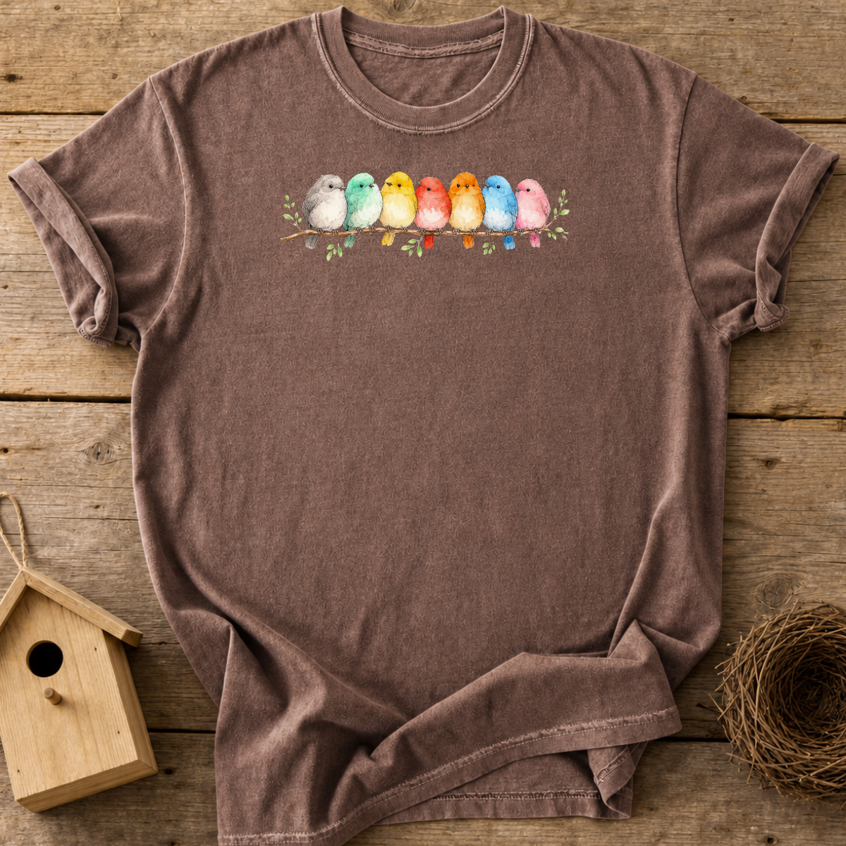 Birds On A Branch T-Shirt