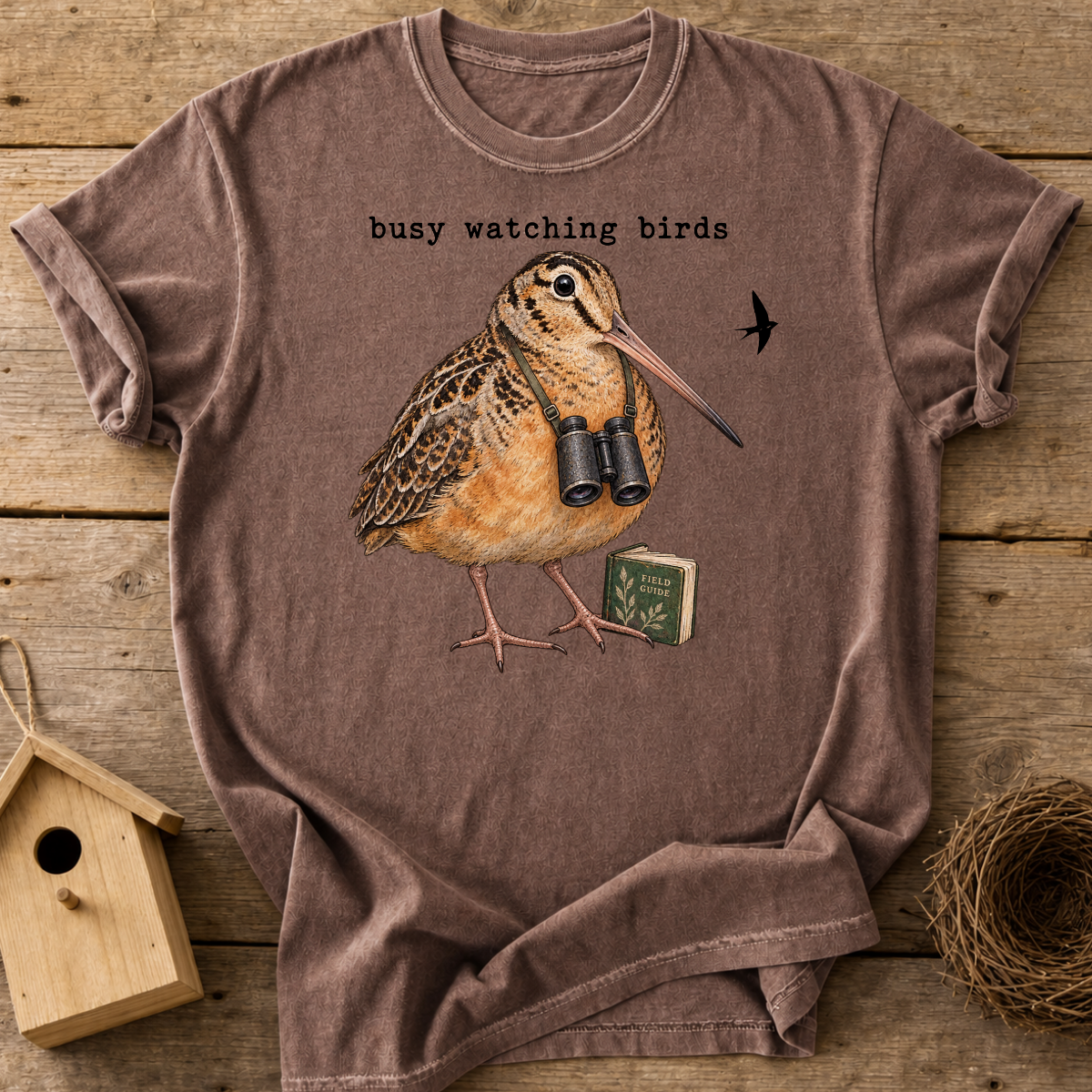 Busy Watching Birds T-Shirt