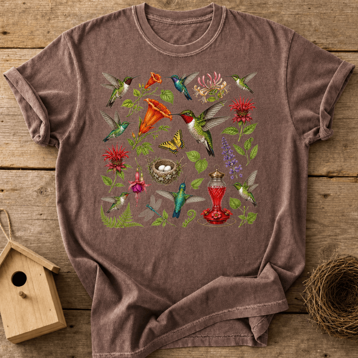 Hummingbird Garden T-Shirt