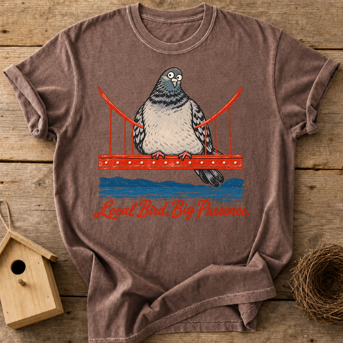 Local Bird Big Presence T-Shirt