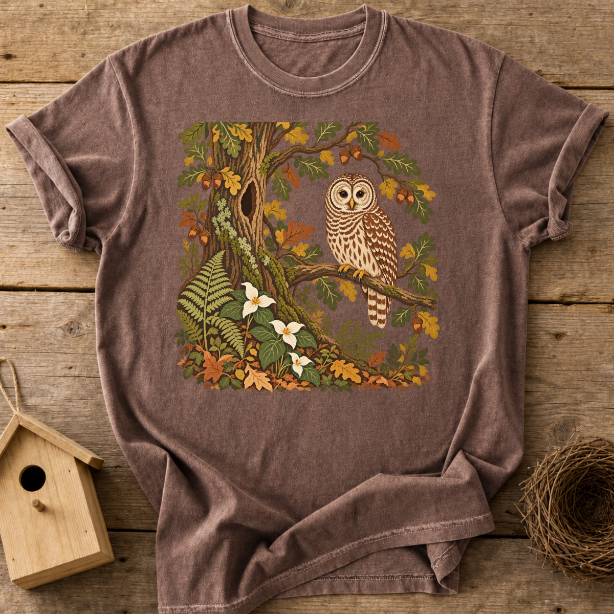 Autumn Barred Owl T-Shirt