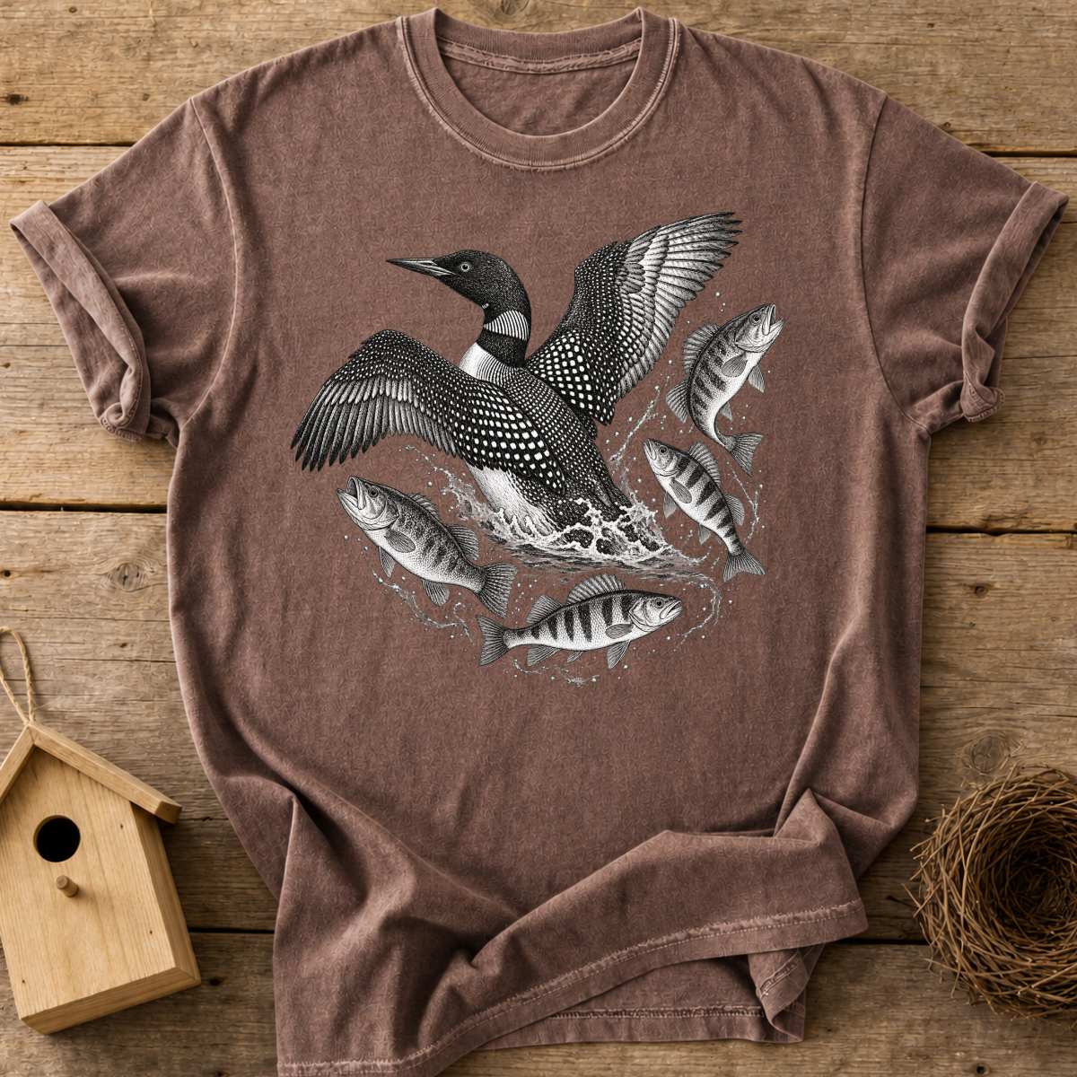 Loon Fishing T-Shirt