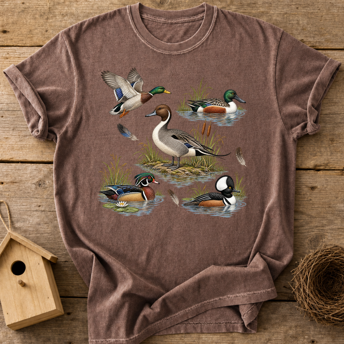 Wetland Ducks T-Shirt