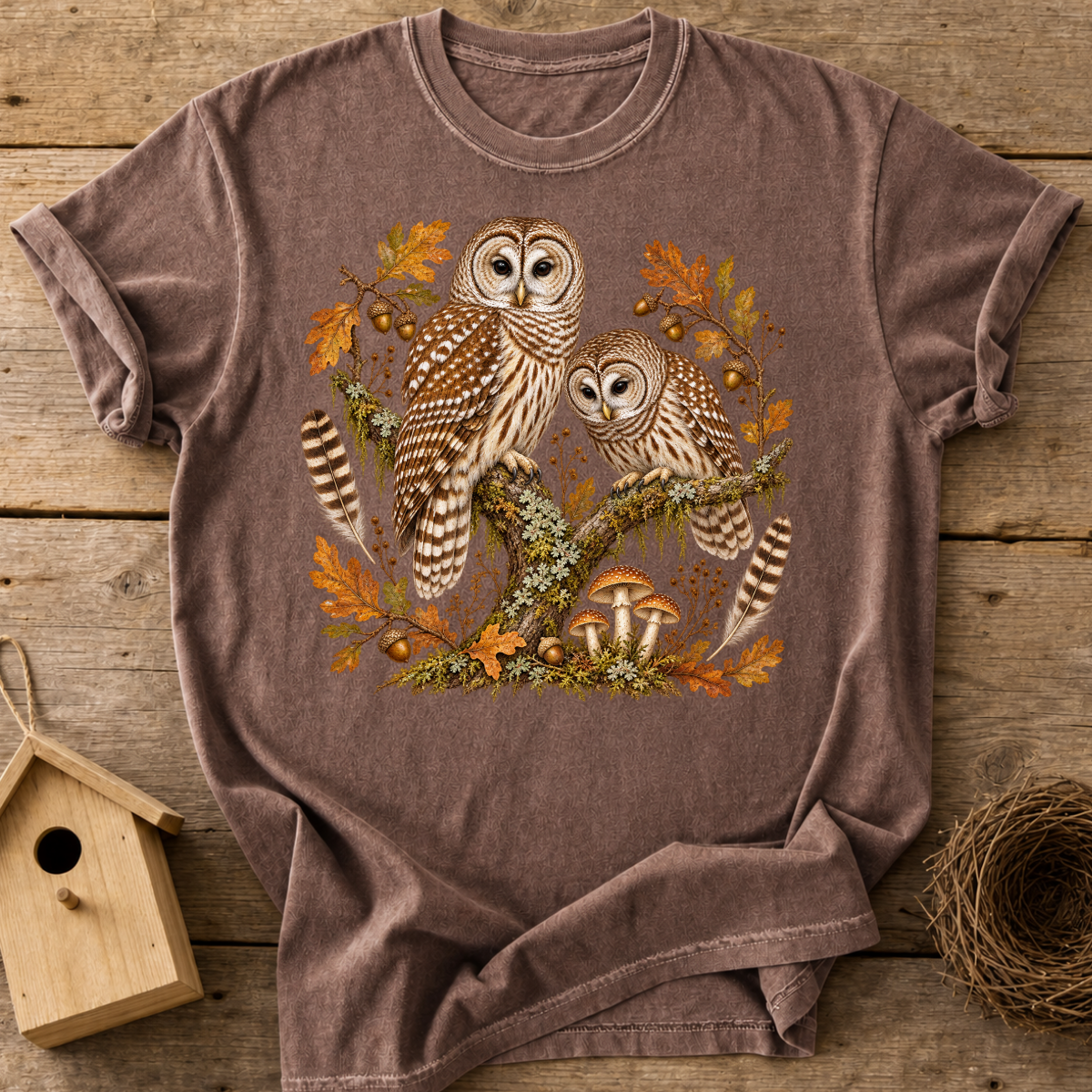 Fall Barred Owl T-Shirt