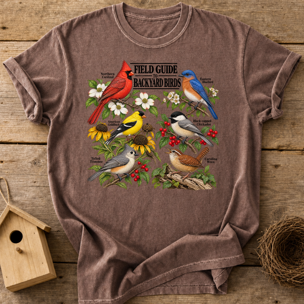 Backyard Bird Guide T-Shirt