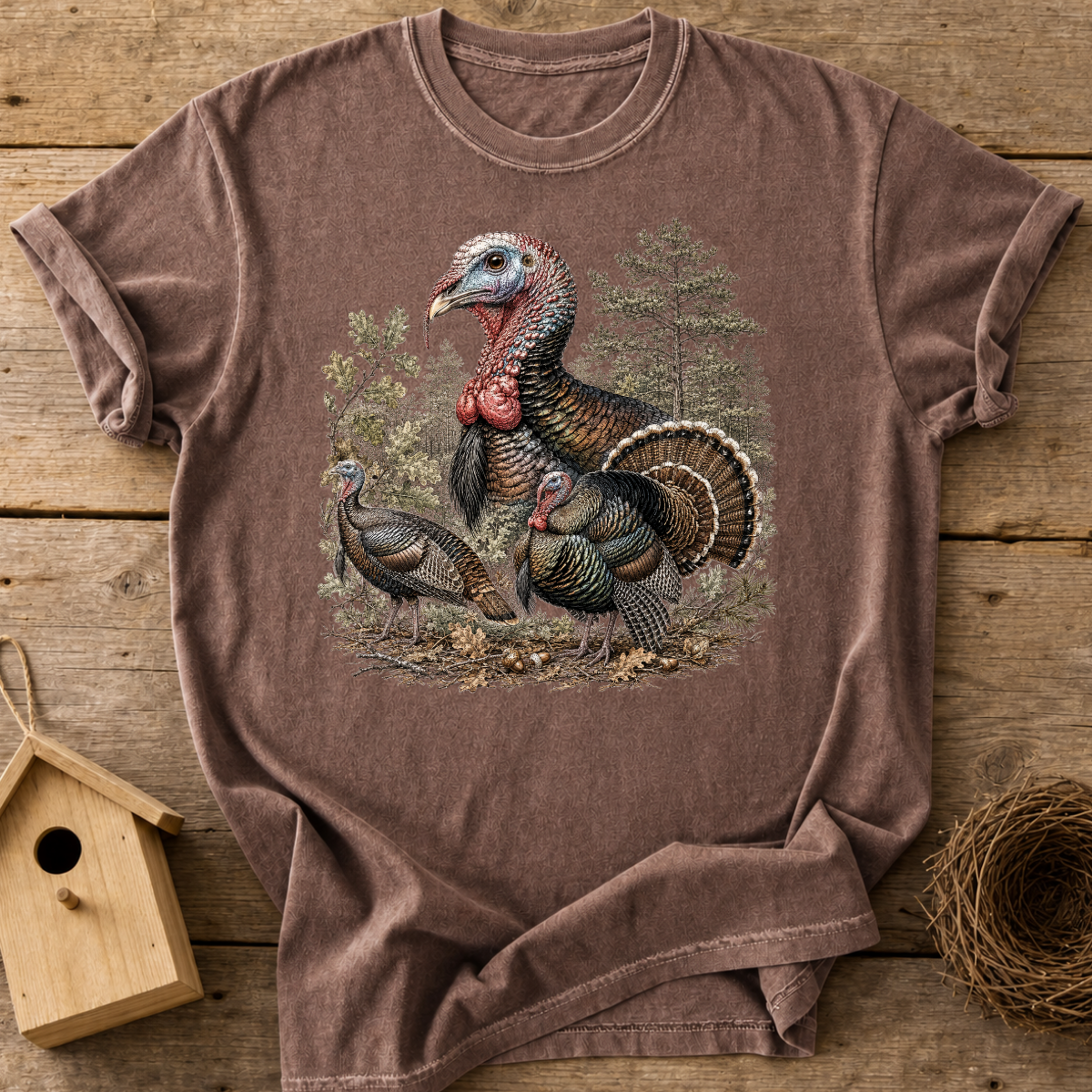 Fall Turkey Flock T-Shirt
