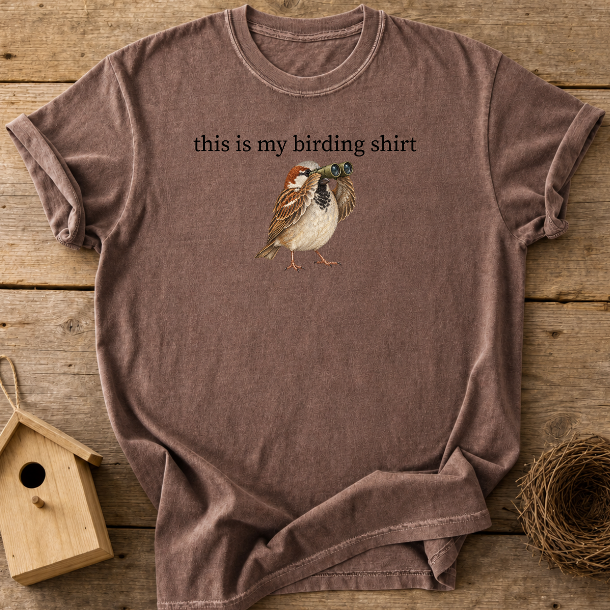 Birding Sparrow T-Shirt