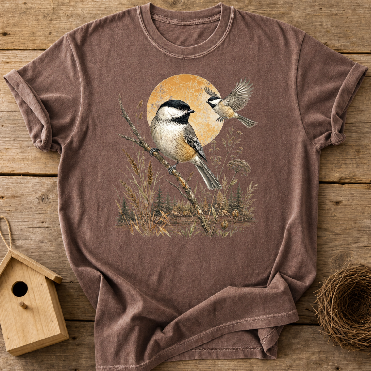 Chickadee Sunrise T-Shirt