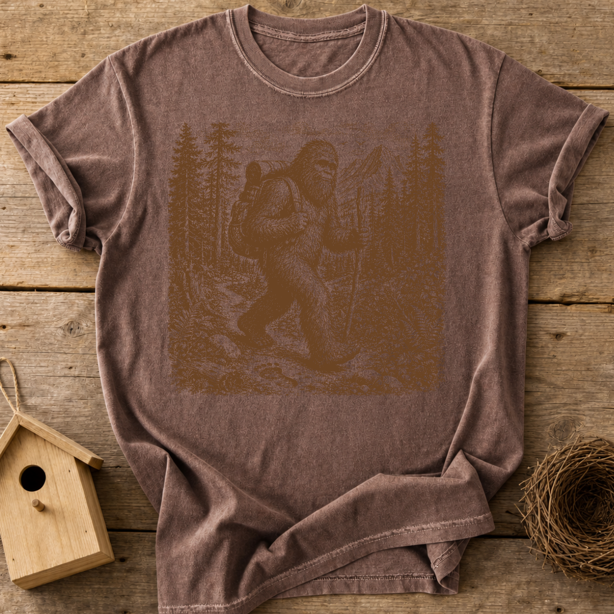 Sasquatch Woodland Hike T-Shirt