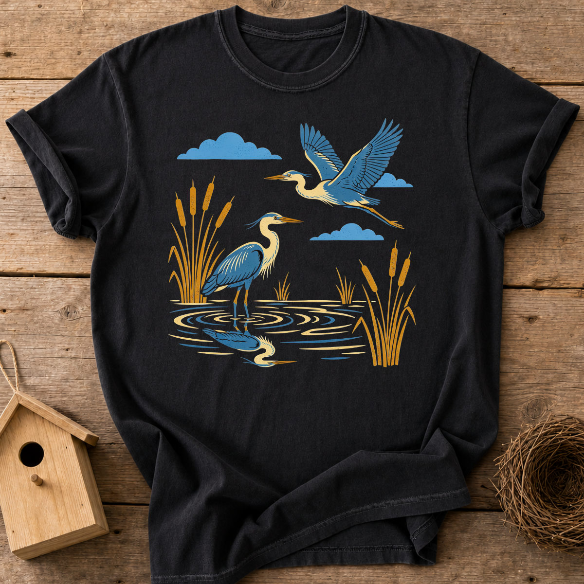 Blue Heron T-Shirt