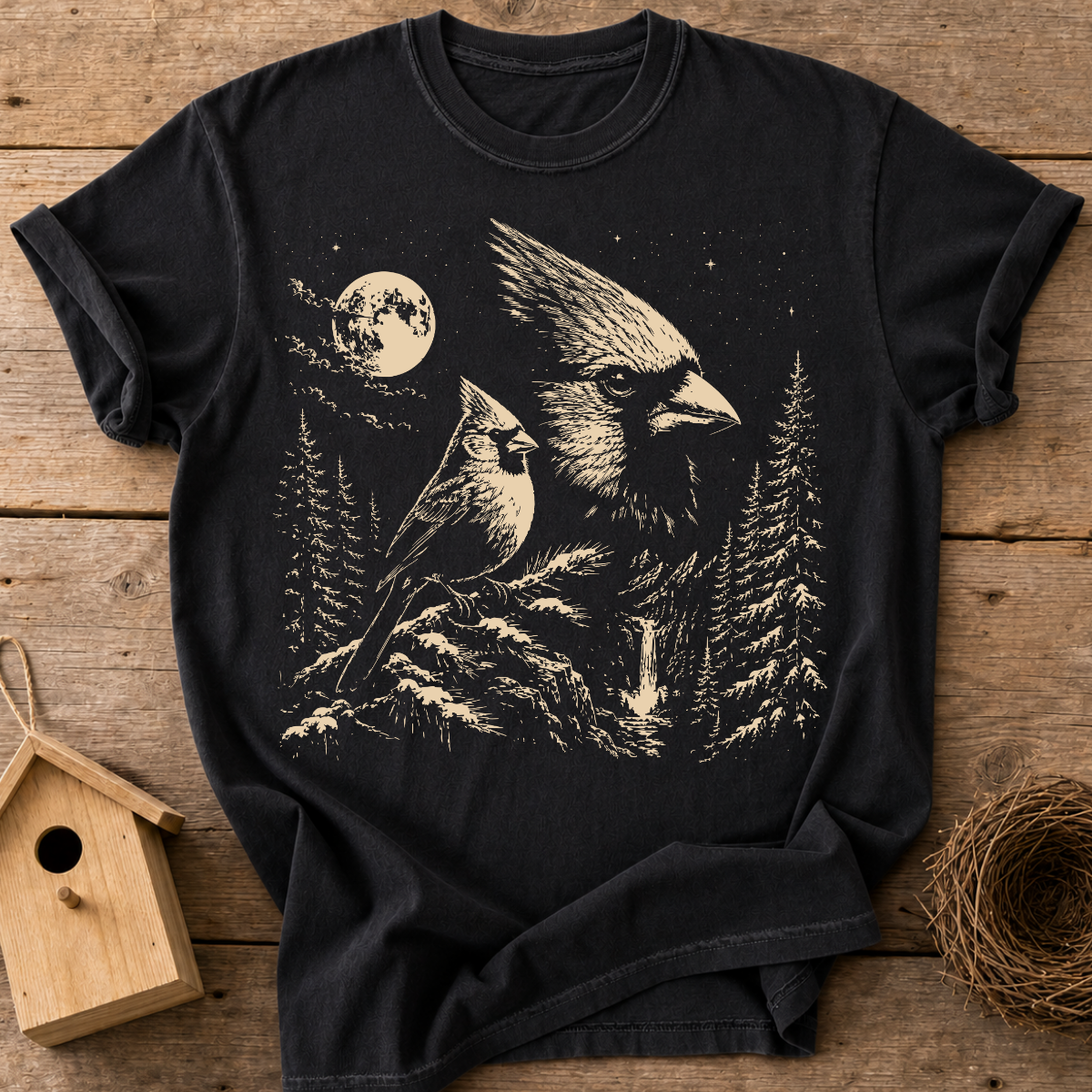 Cardinal Moon T-Shirt