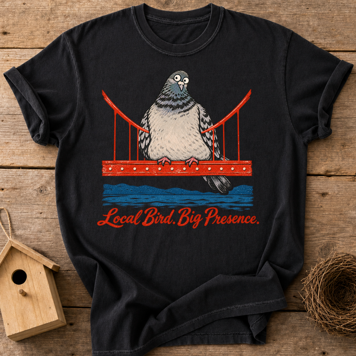 Local Bird Big Presence T-Shirt