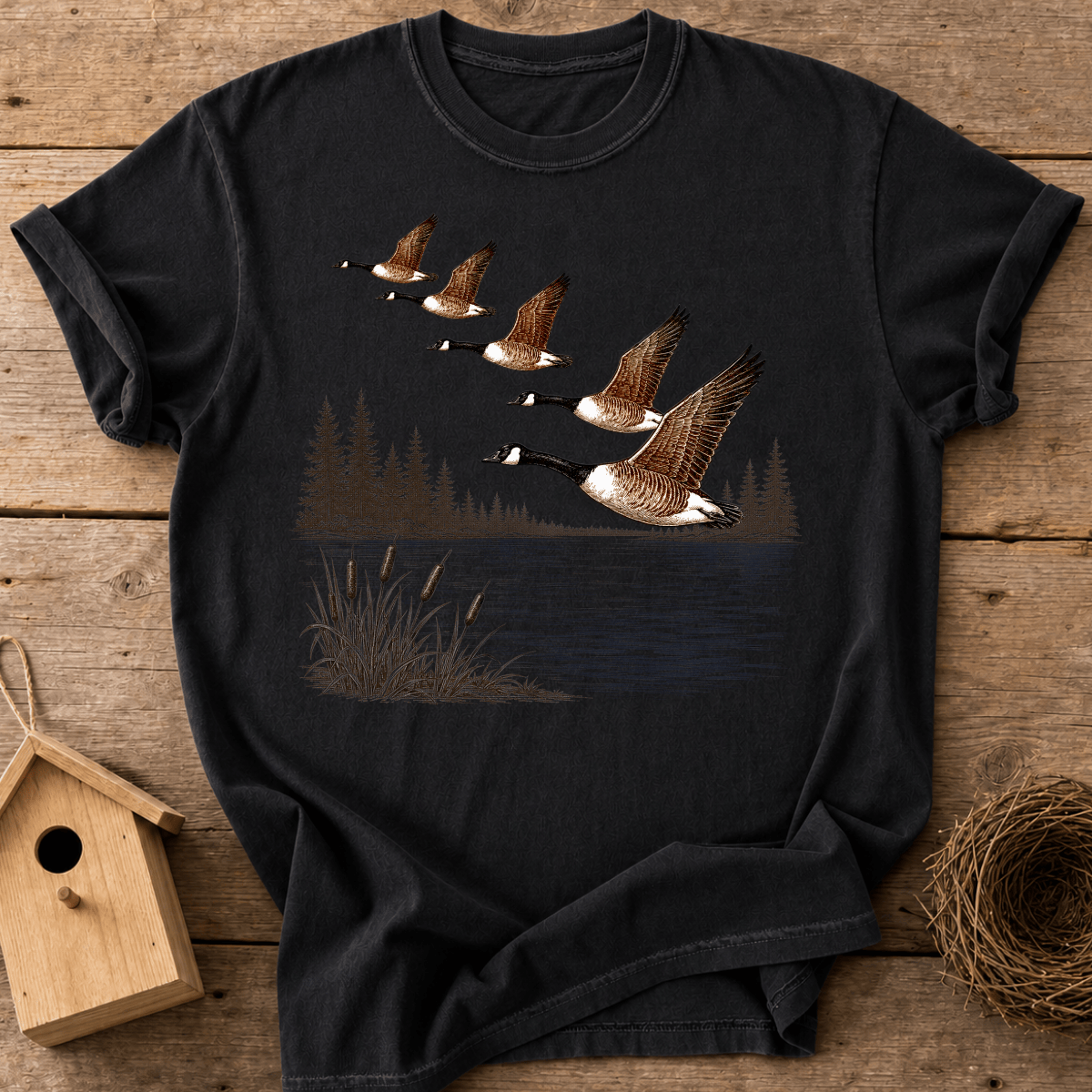 Geese In Flight T-Shirt