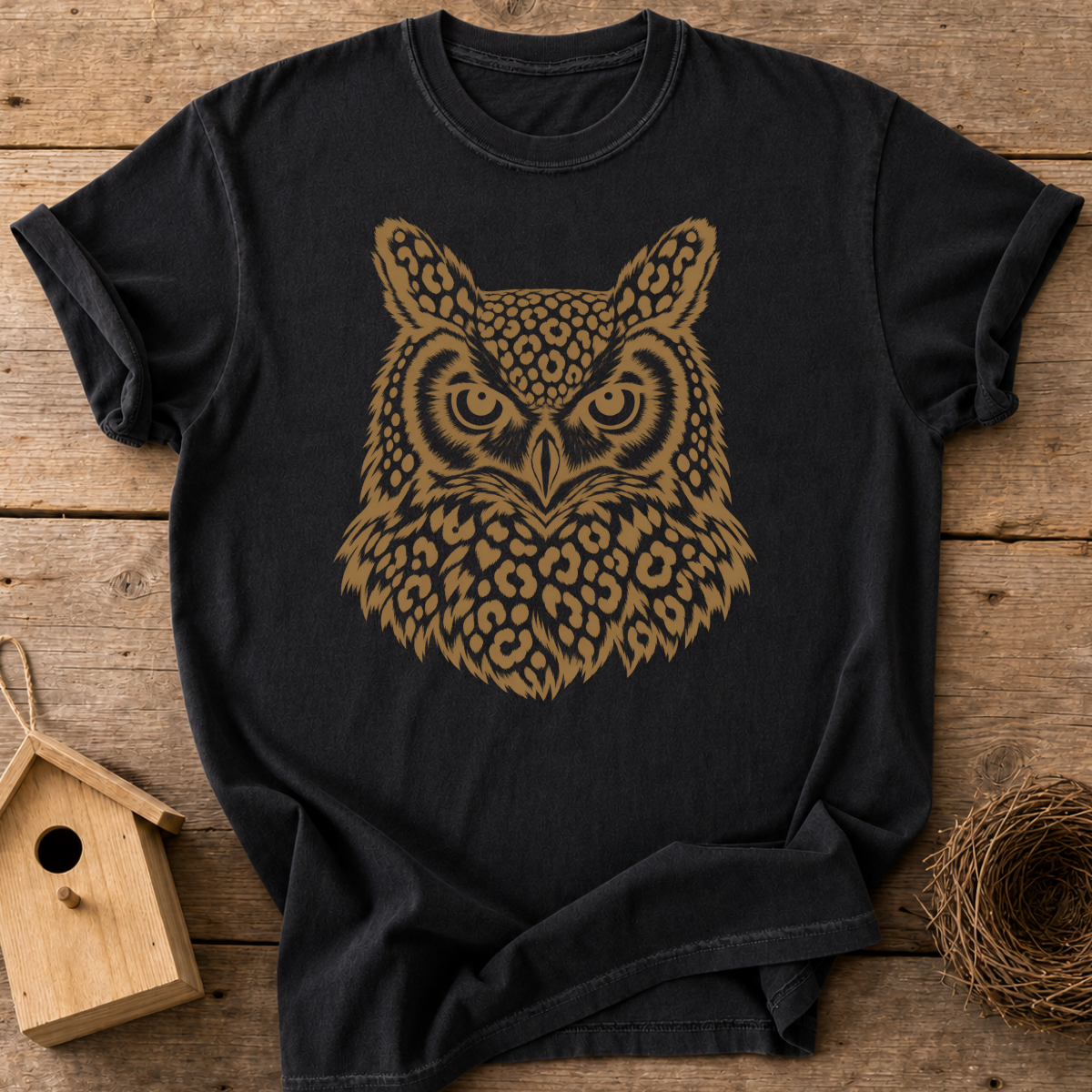 Leopard Owl T-Shirt