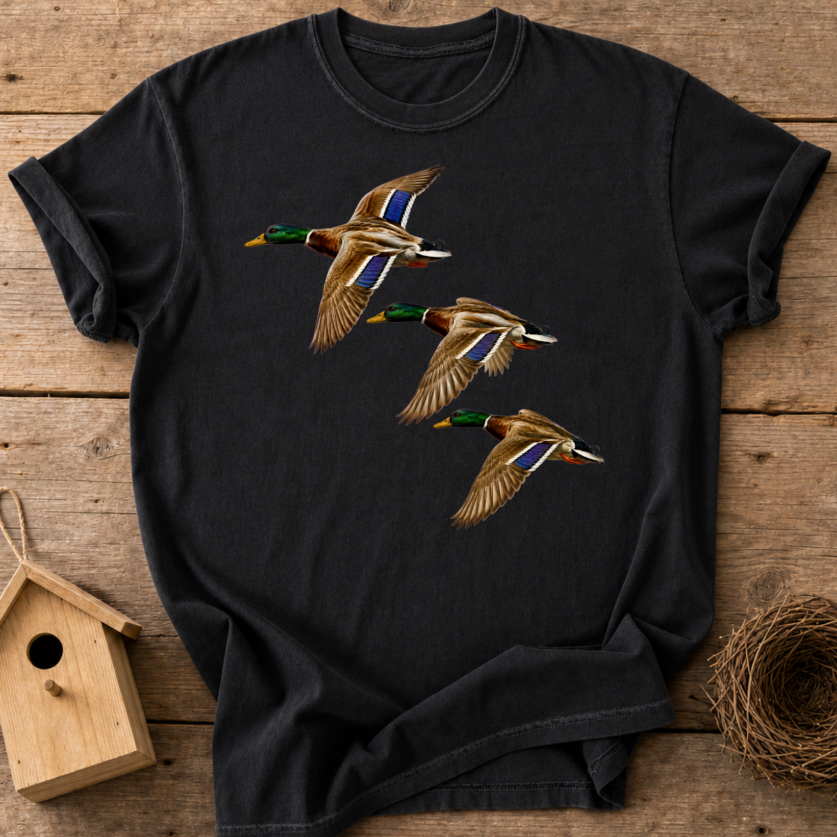 Mallards In Flight T-Shirt
