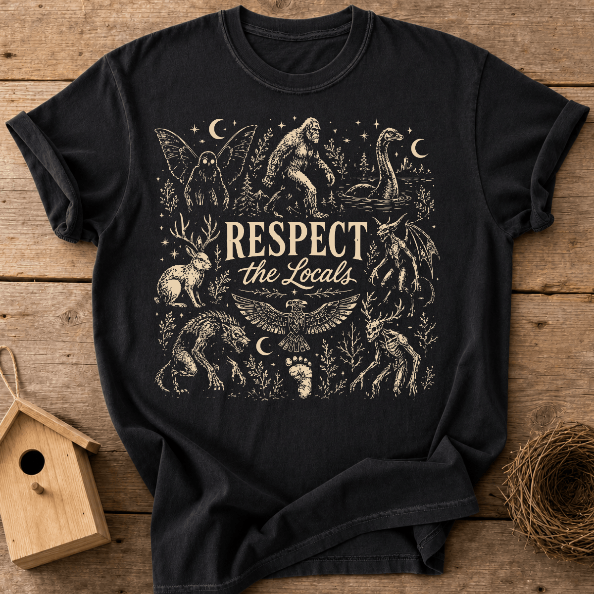 Respect The Locals Cryptid T-Shirt