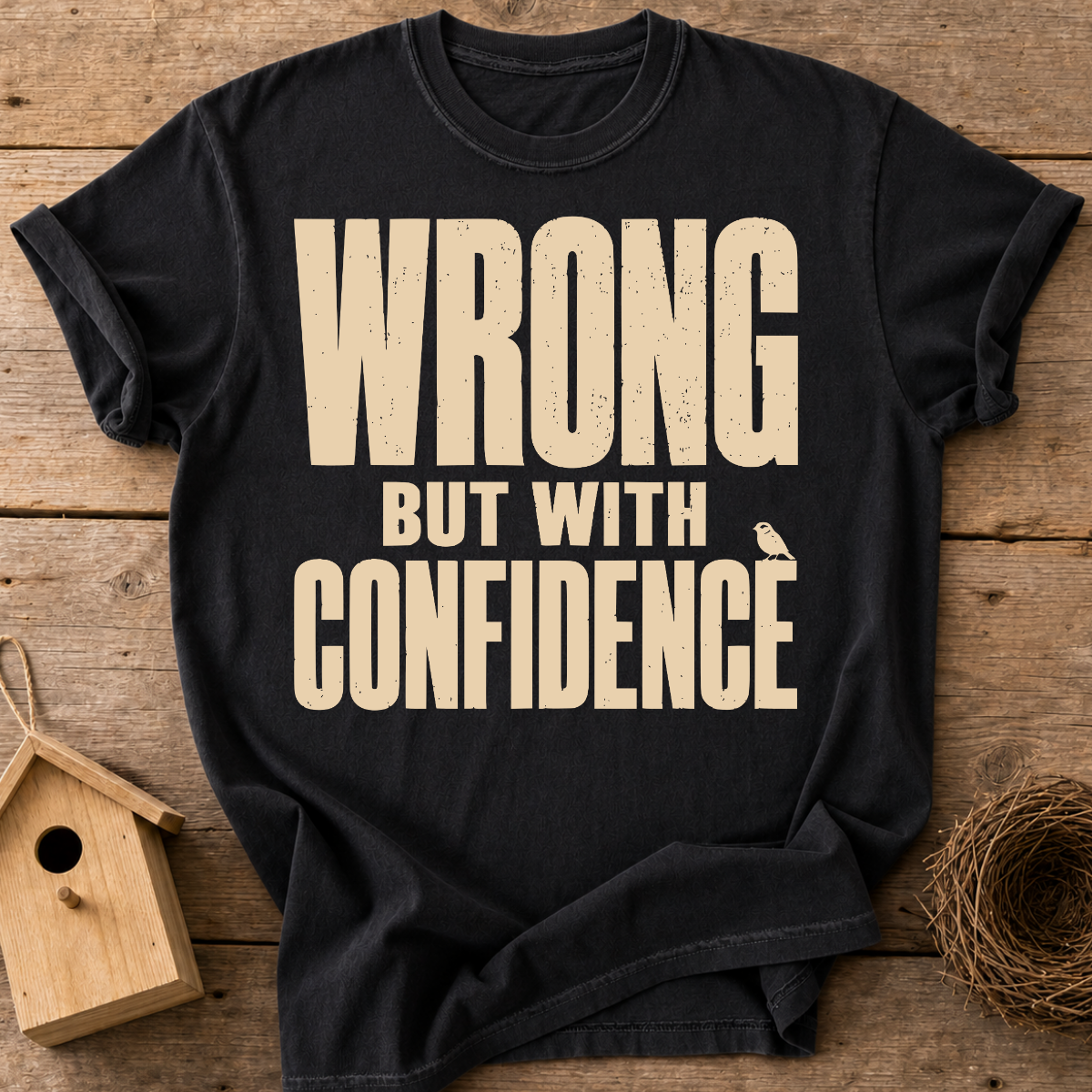Wrong But With Confidence T-Shirt