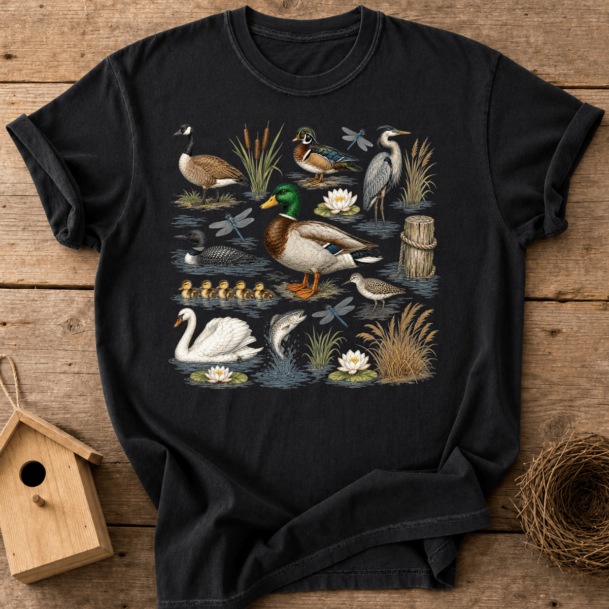 Waterfowl Field Guide T-Shirt