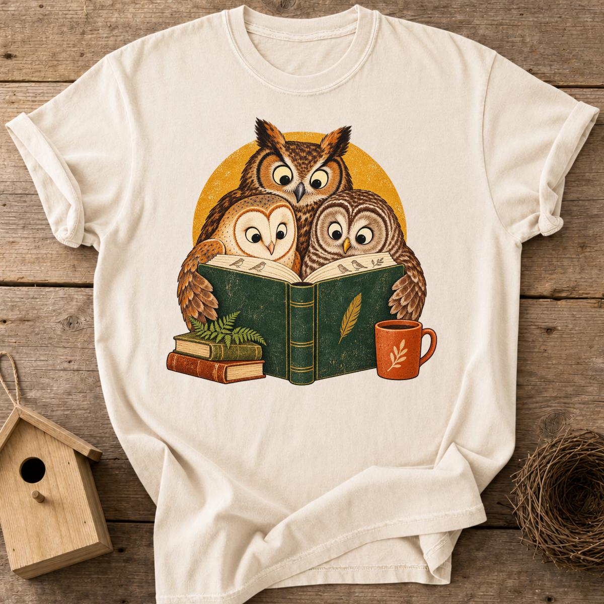 Owl Book Club T-Shirt