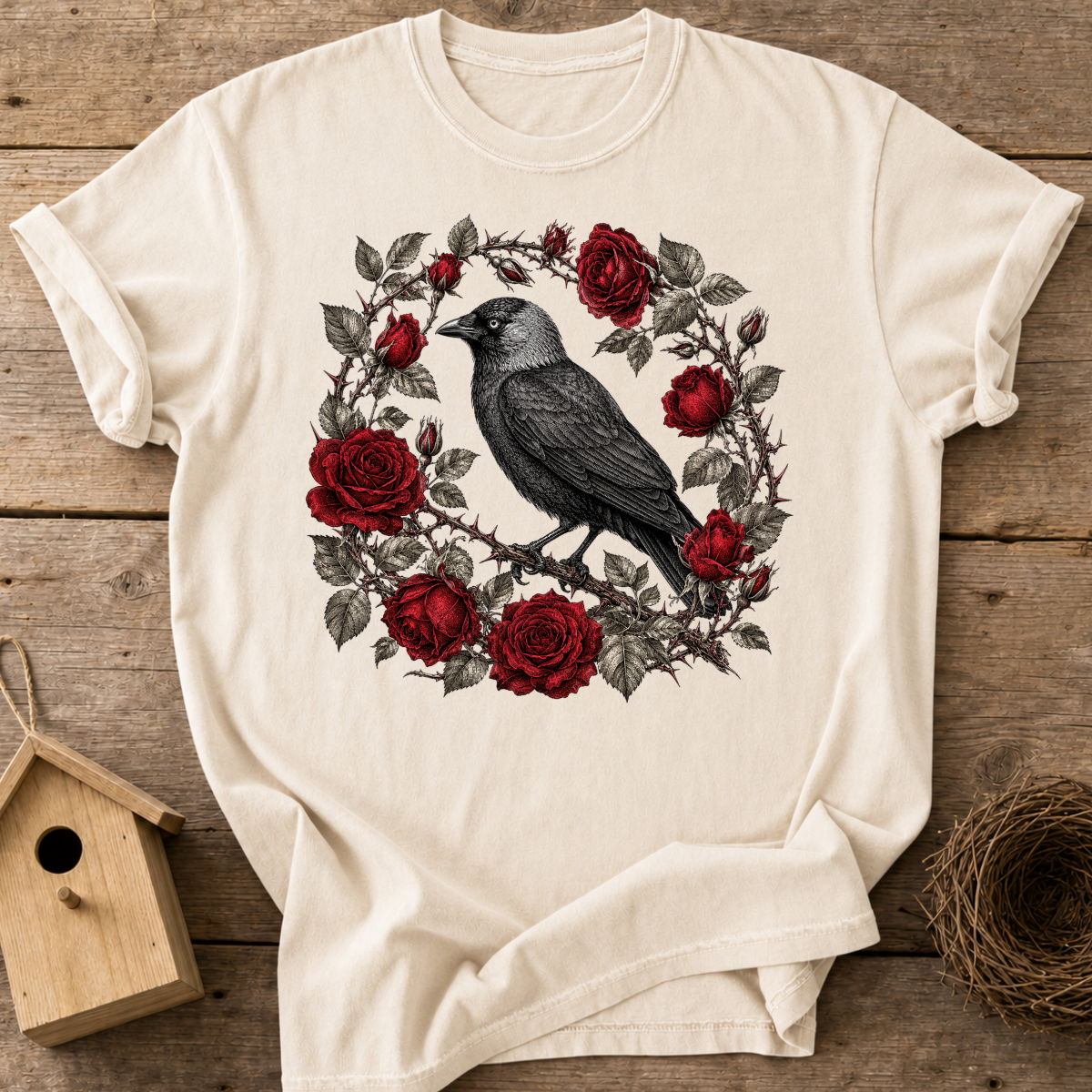 Jackdaw Roses T-Shirt