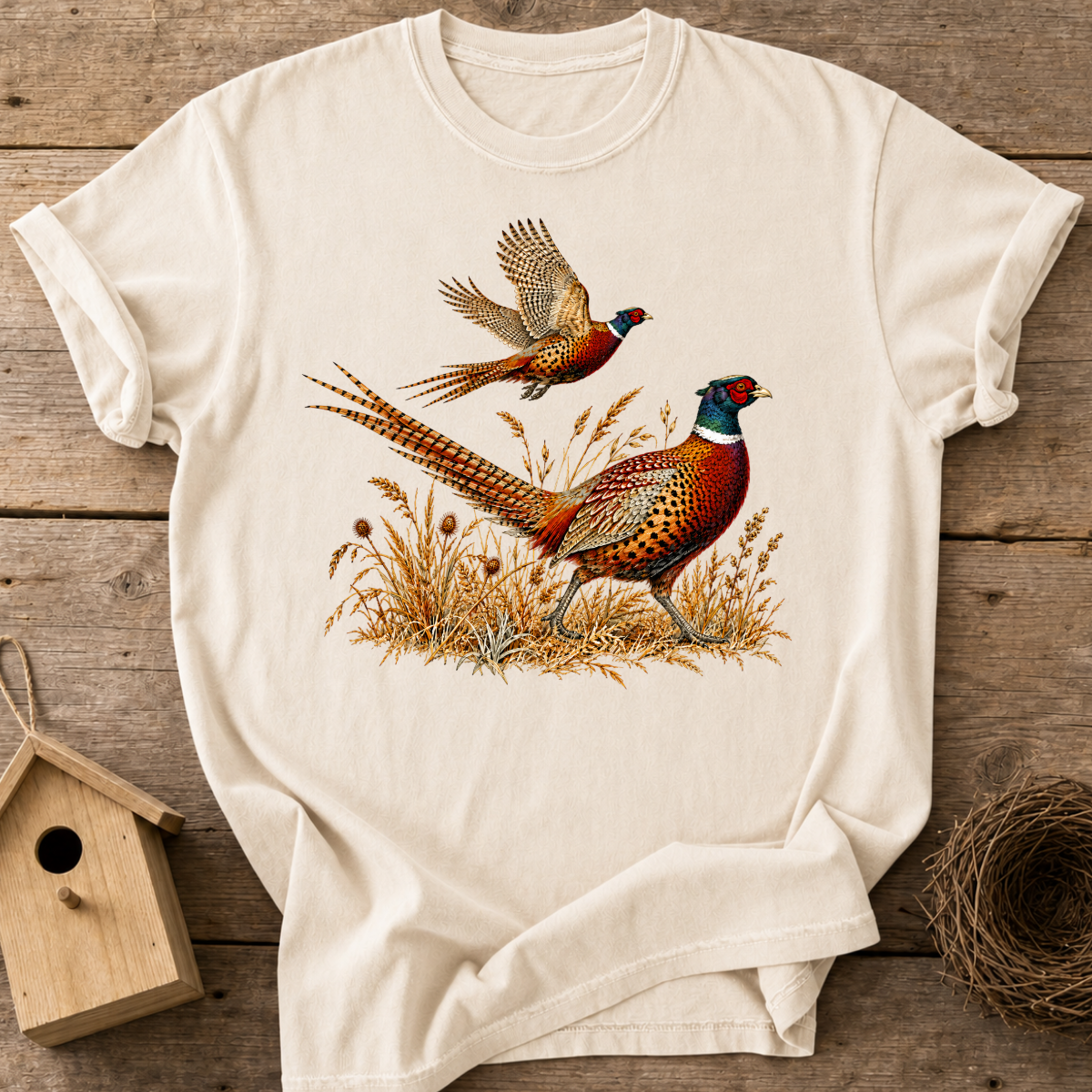 Prairie Pheasants T-Shirt