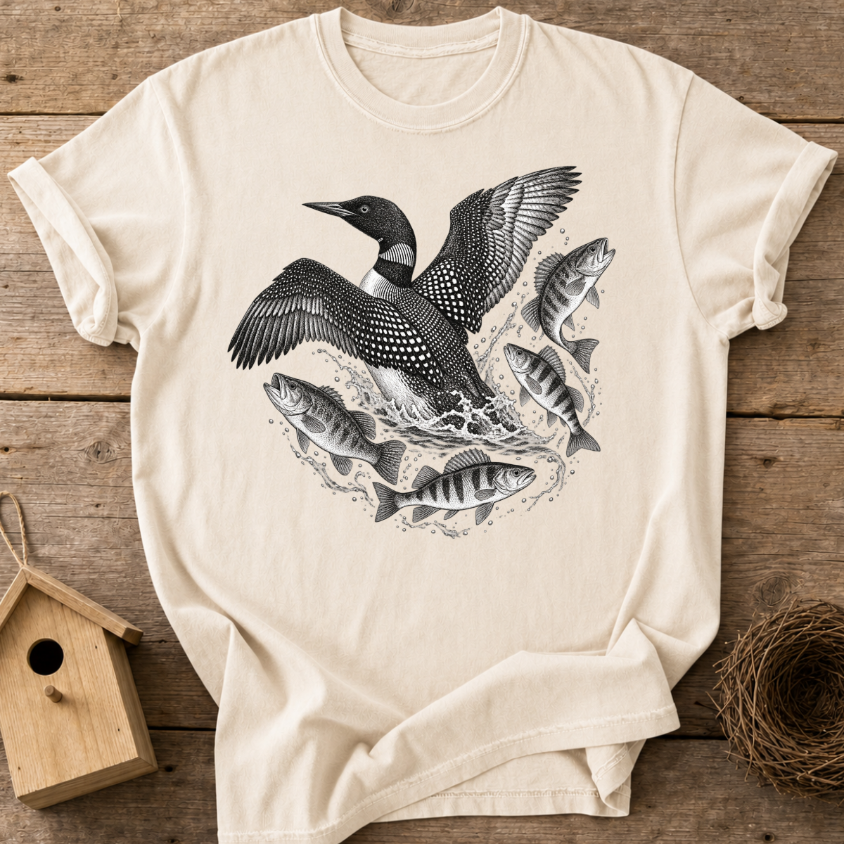 Loon Fishing T-Shirt