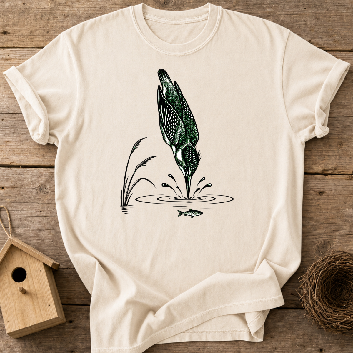 Diving Kingfisher T-Shirt