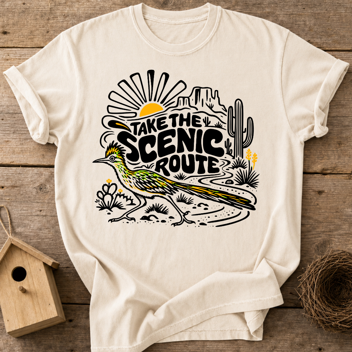 Scenic Route Roadrunner T-Shirt