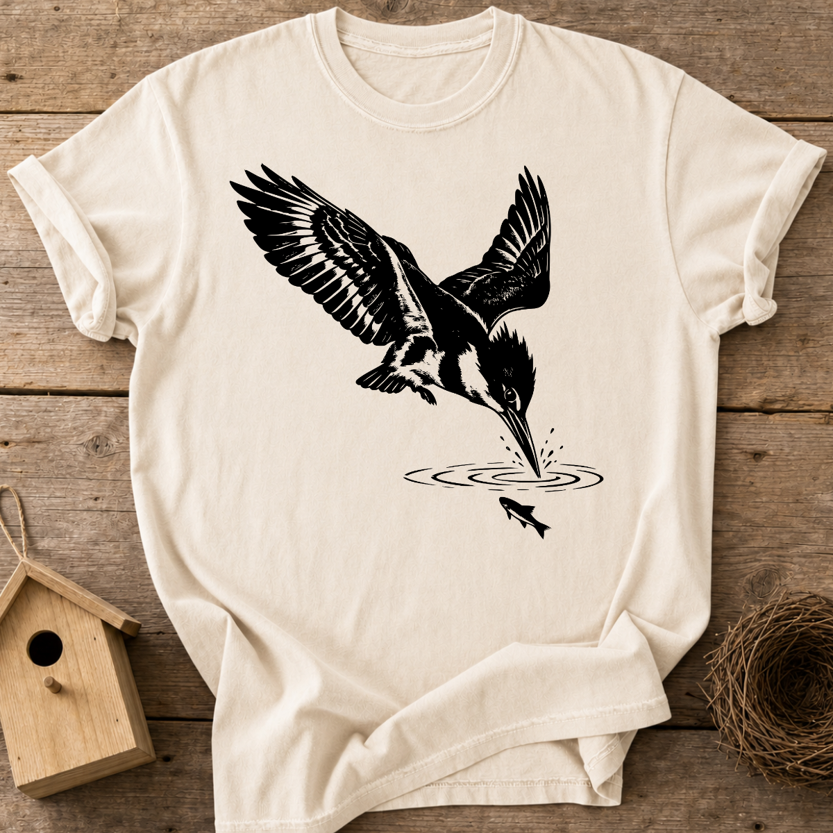 Kingfisher Swoop T-Shirt