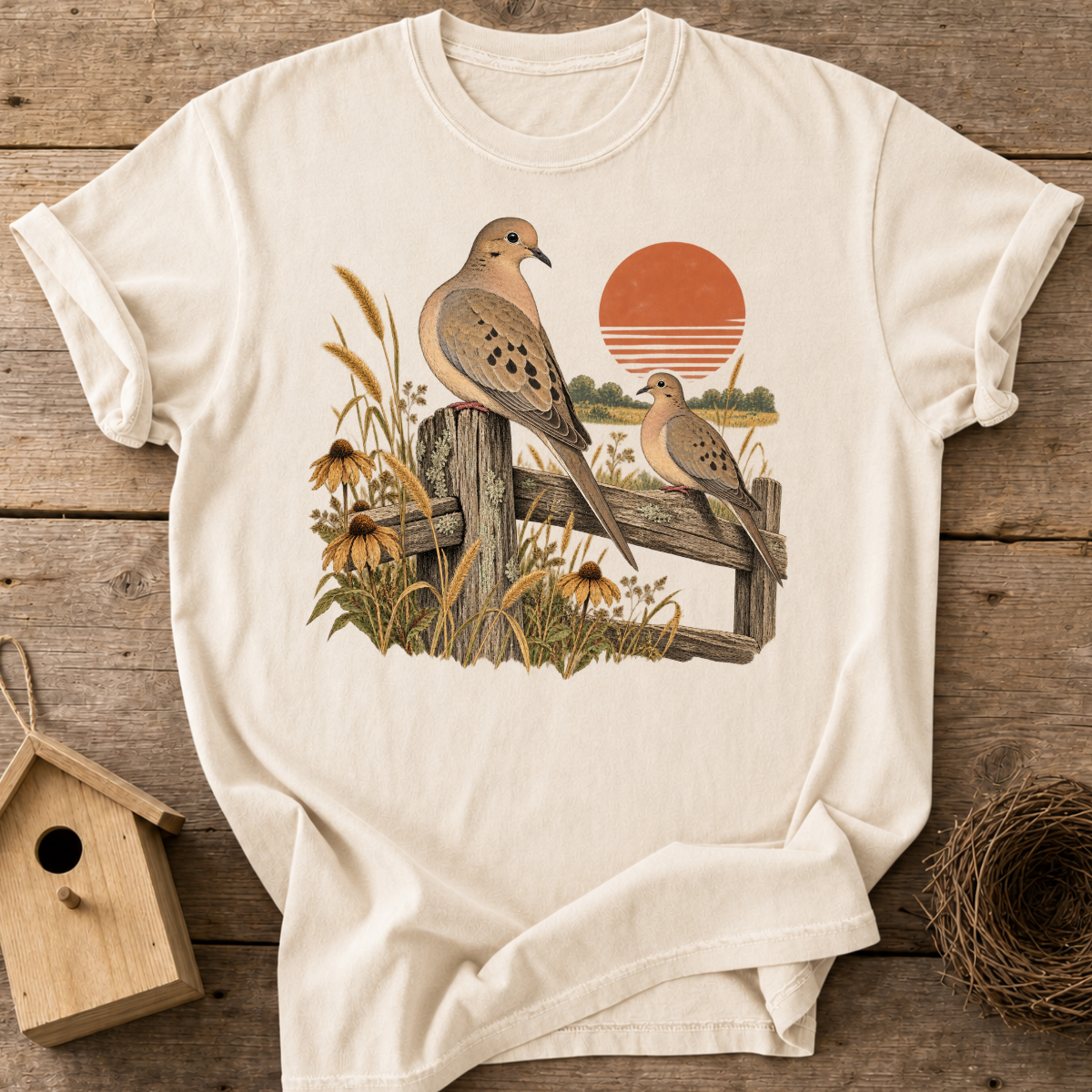 Mourning Dove Sunset T-Shirt