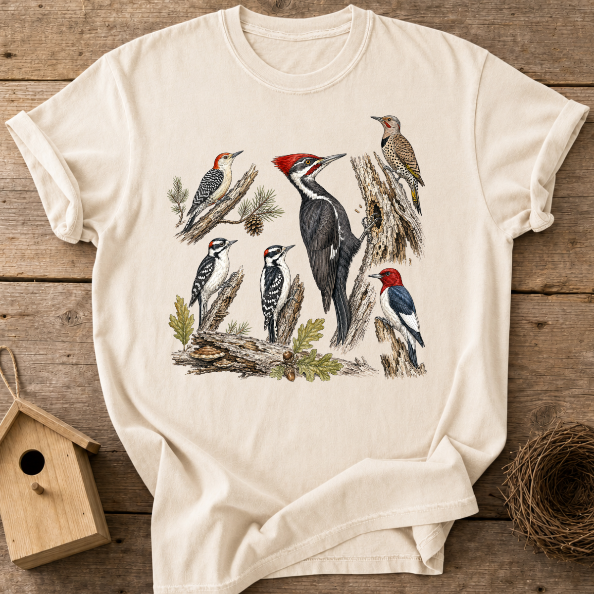 North American Woodpeckers T-Shirt