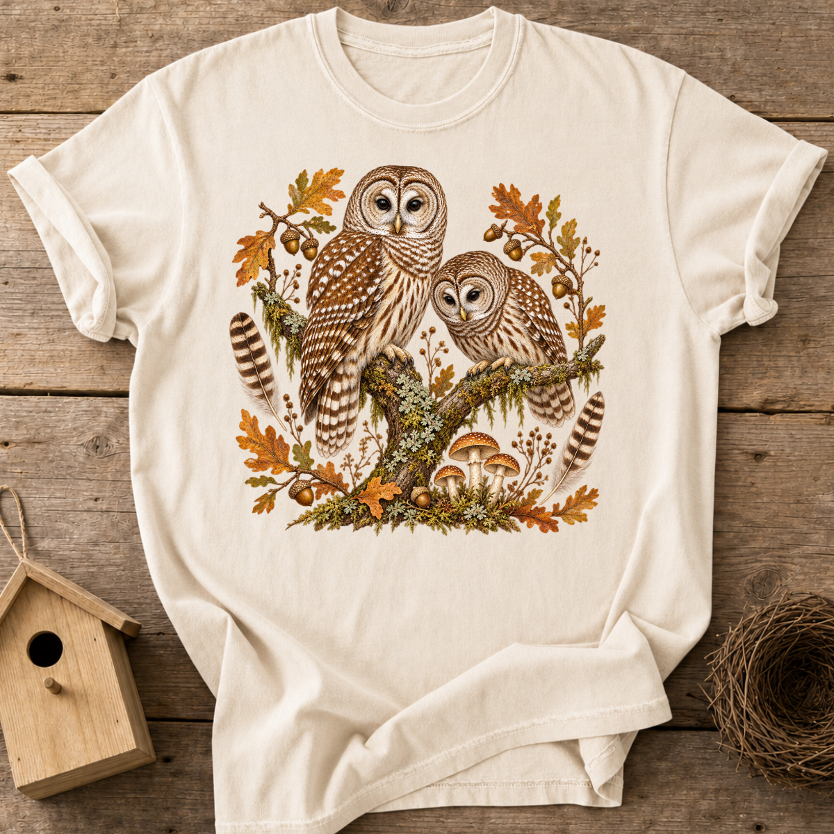 Fall Barred Owl T-Shirt