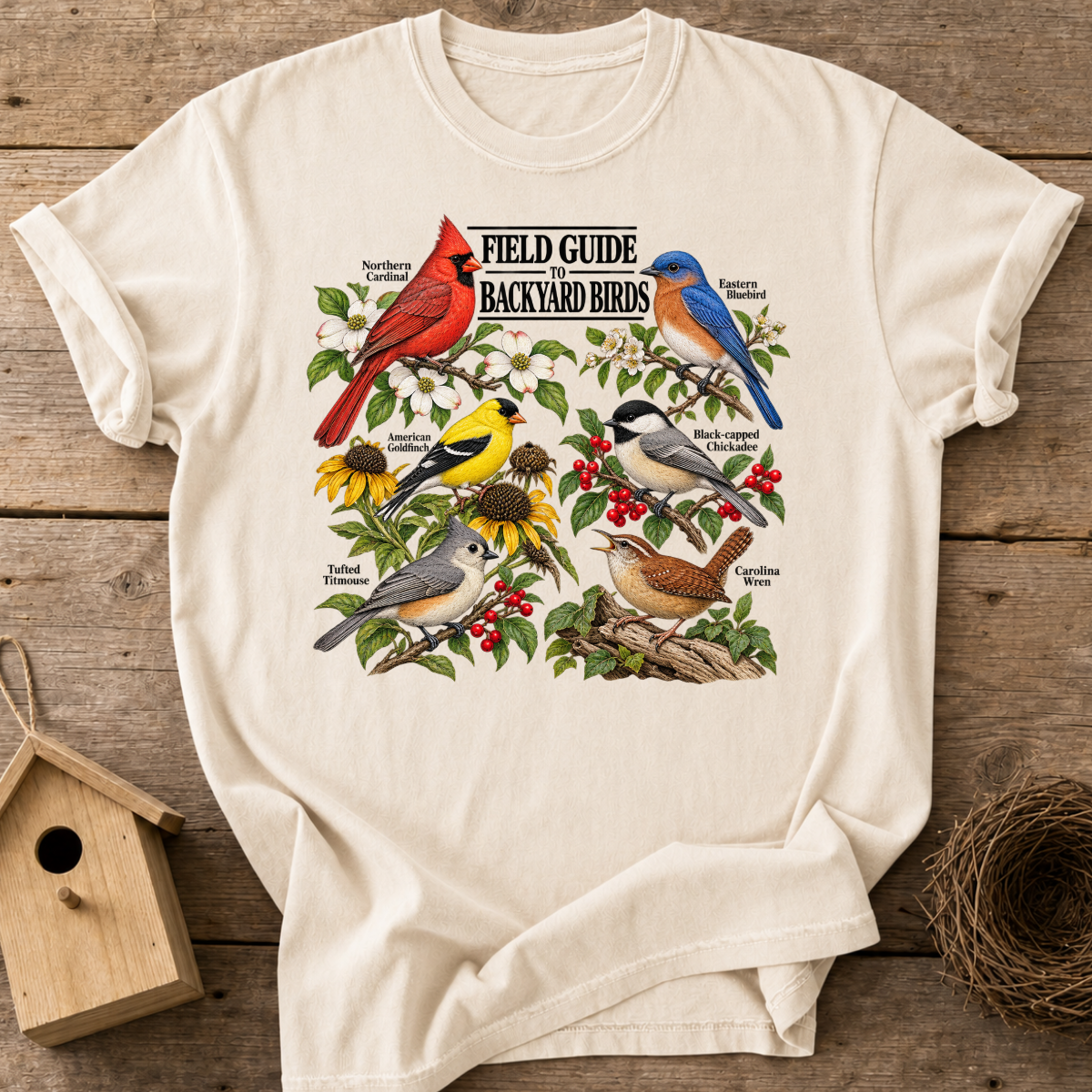 Backyard Bird Guide T-Shirt