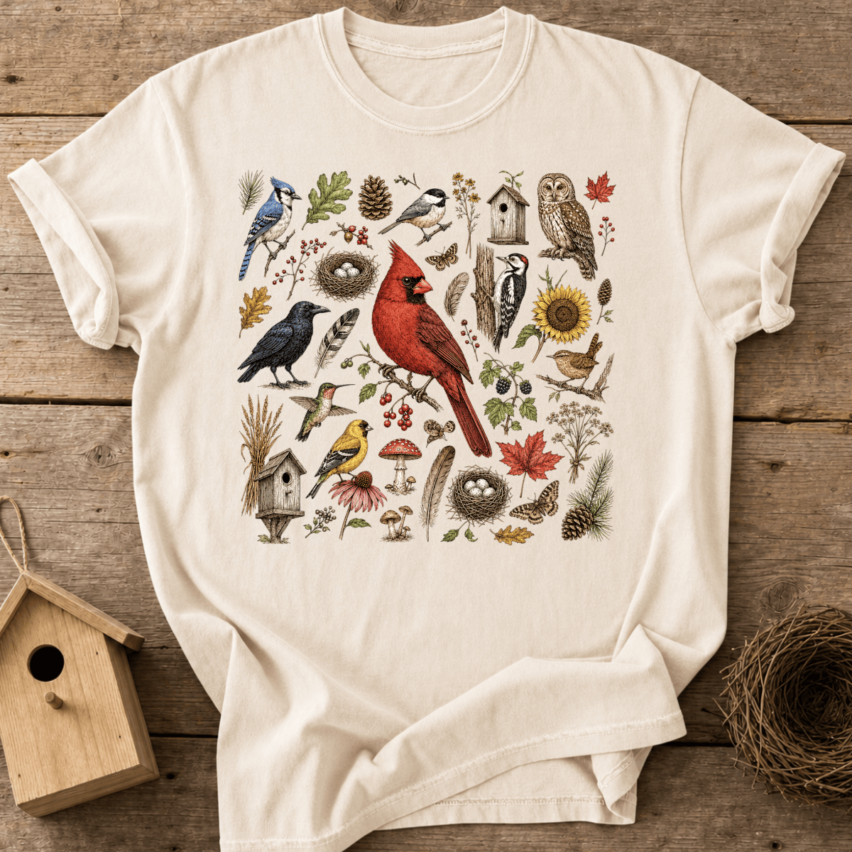 Backyard Birds T-Shirt