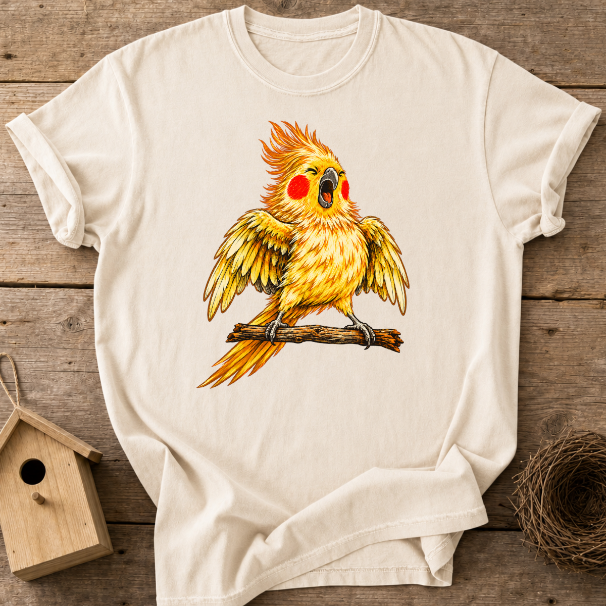 Cockatiel Attitude T-Shirt