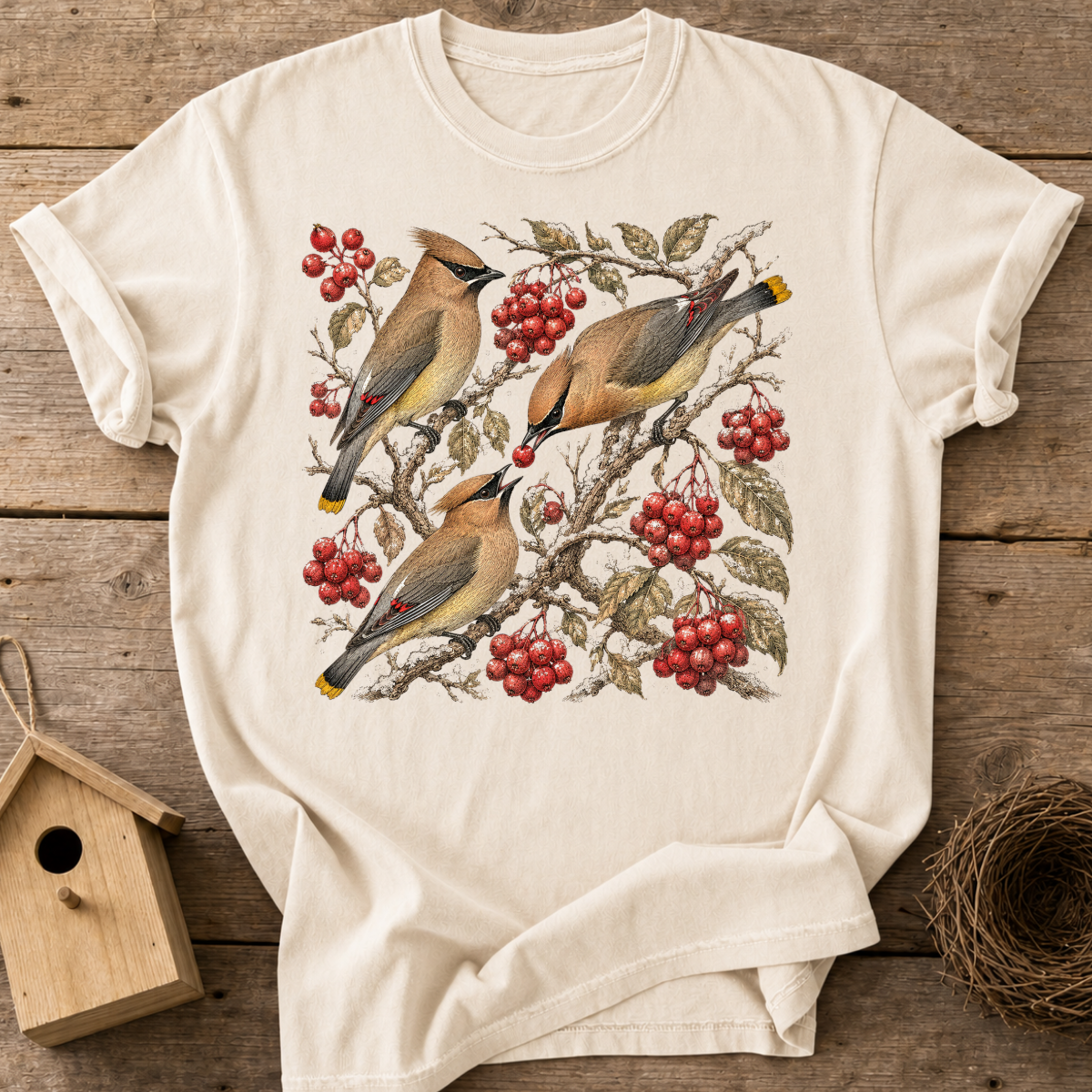 Barn Owl Woodland T-Shirt