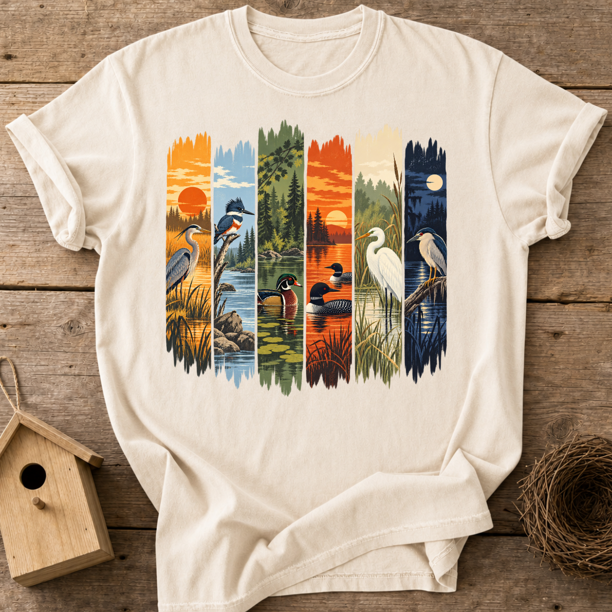 Wetland Birds T-Shirt