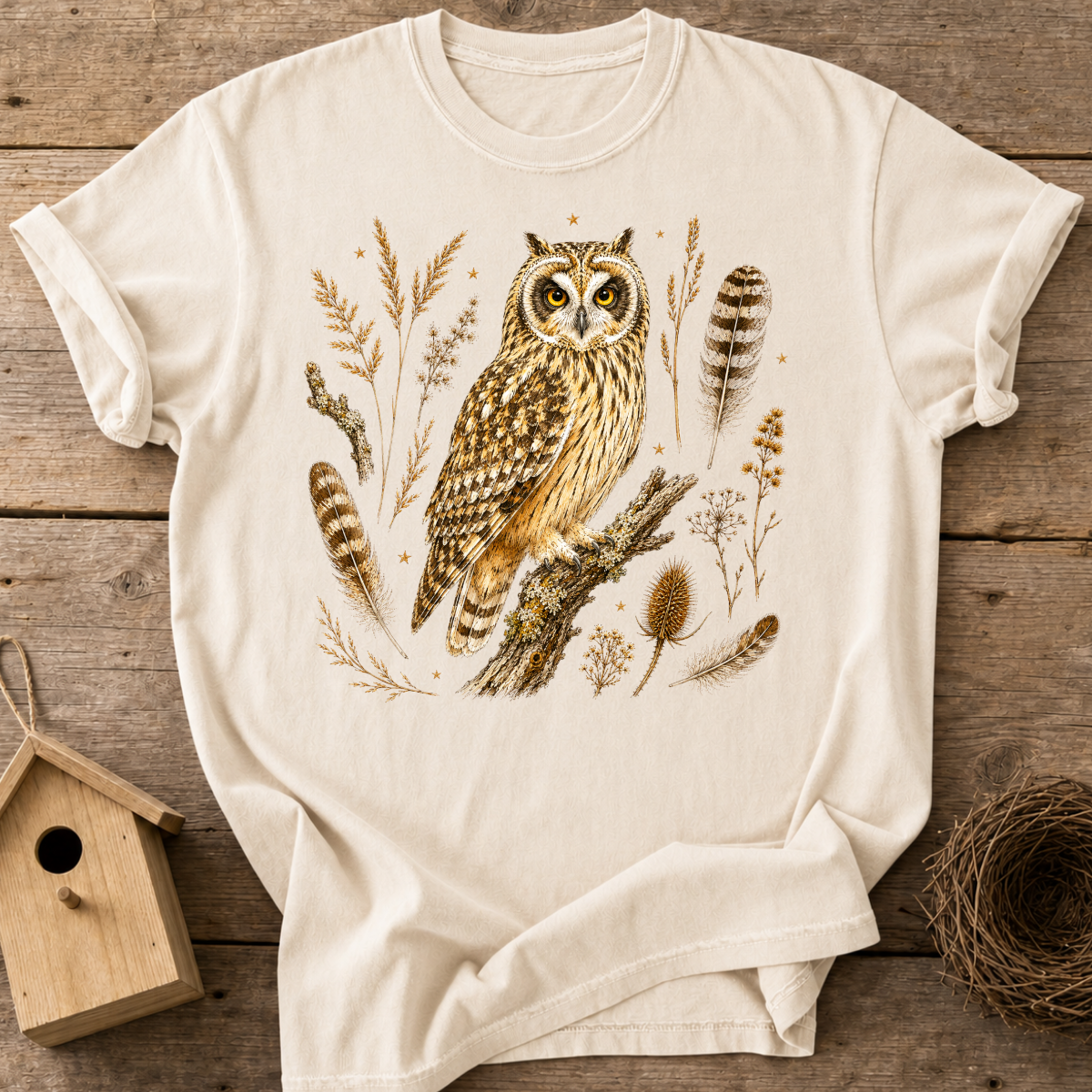 Short-Eared Owl T-Shirt