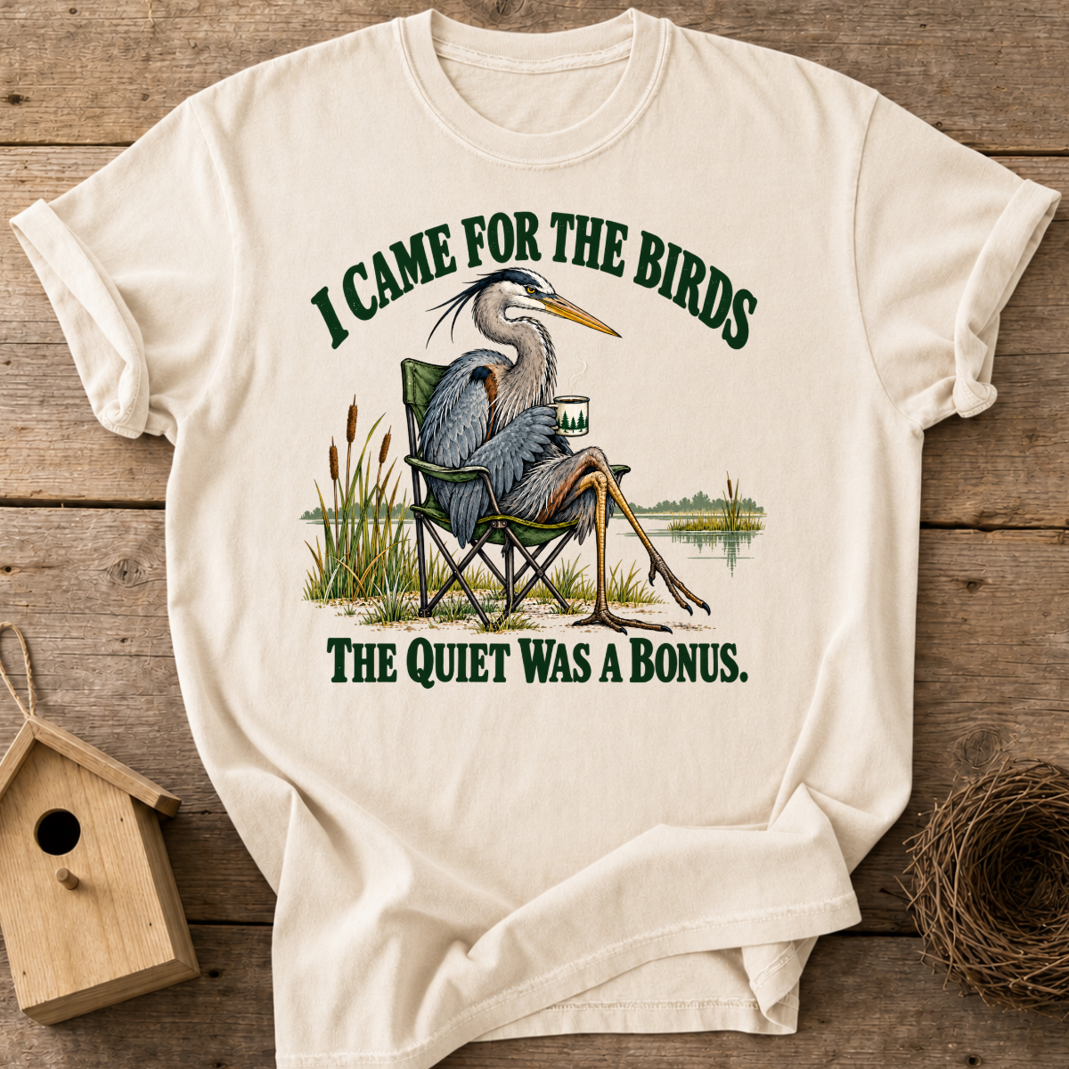 I Came for the Birds T-Shirt