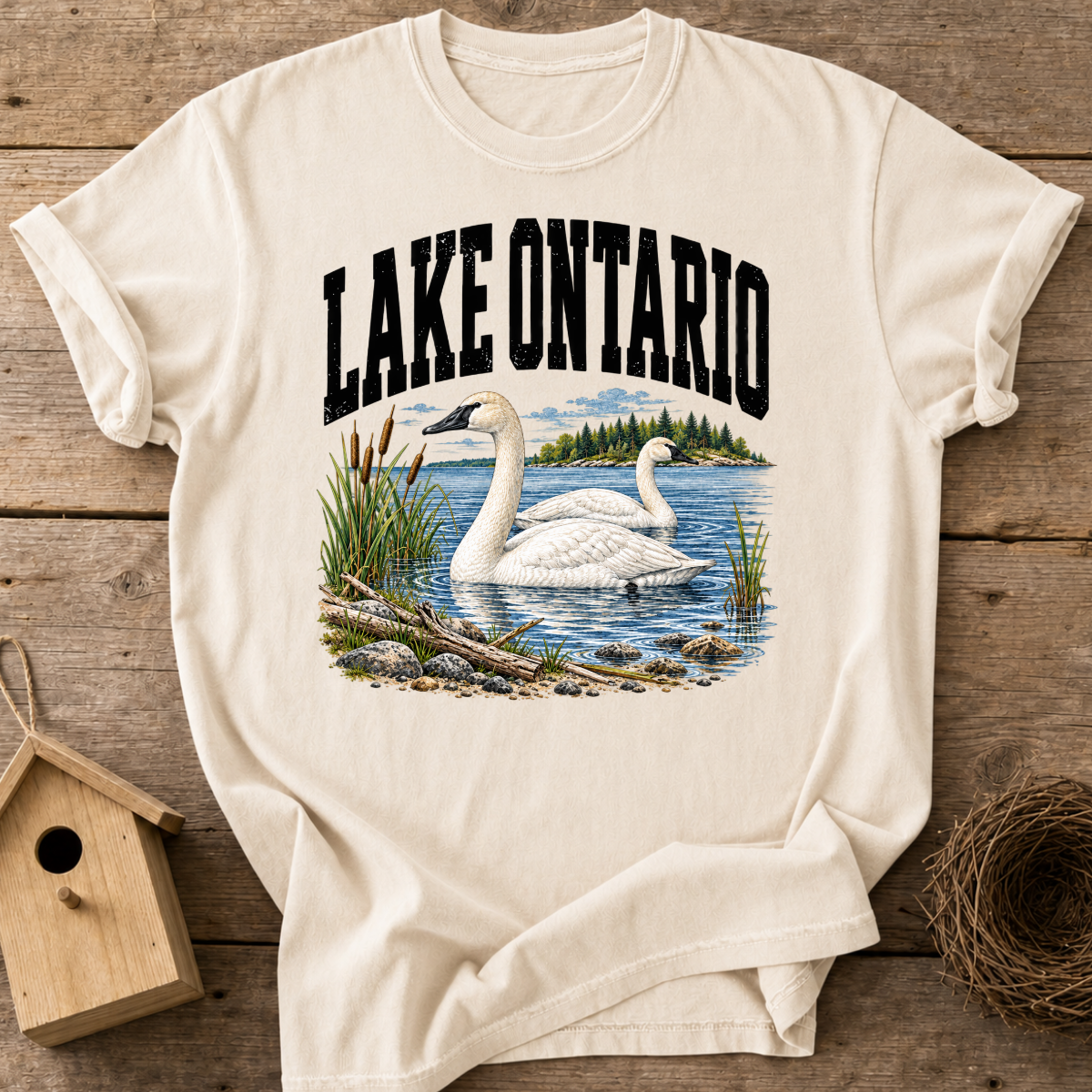 Lake Ontario Swan T-Shirt
