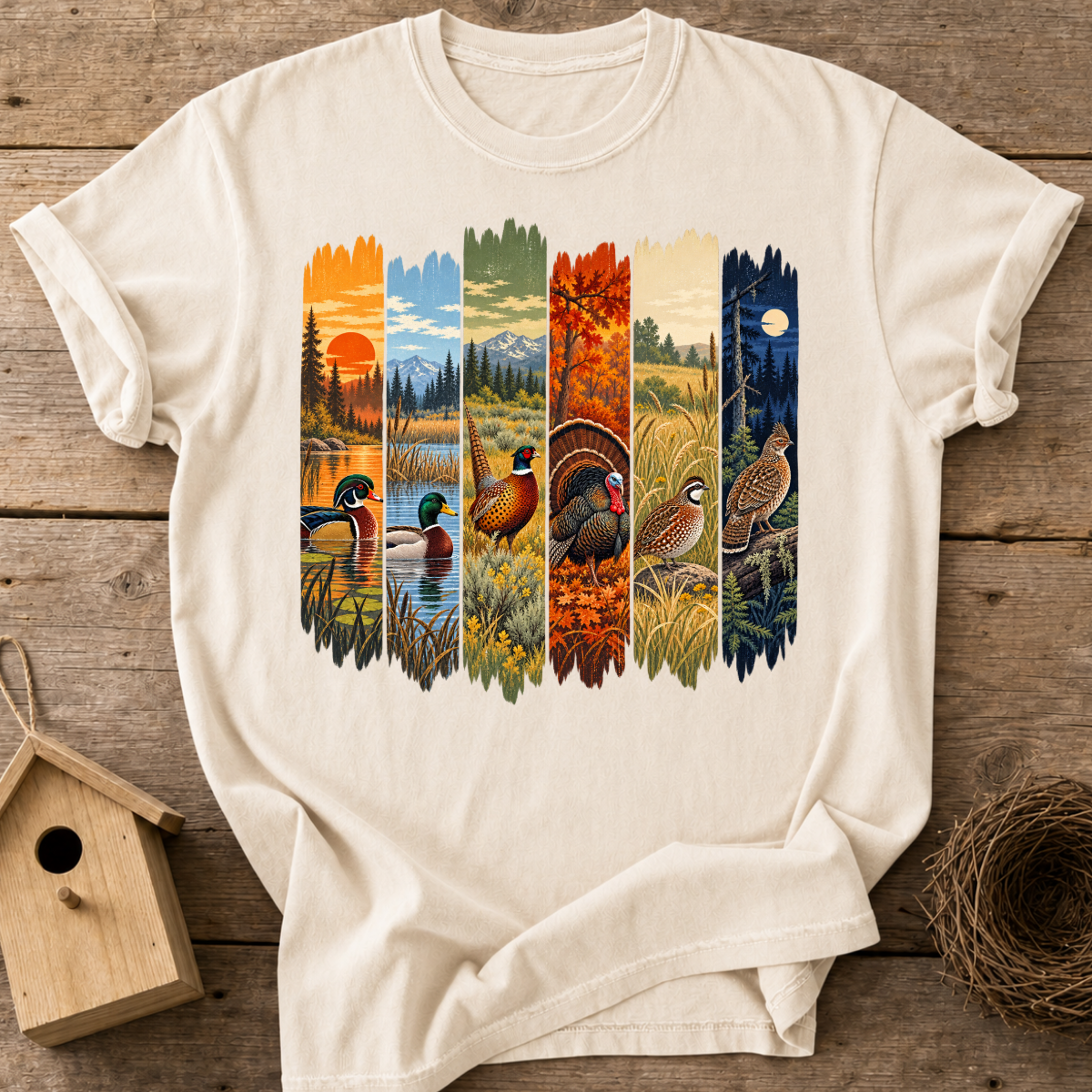 Wild Bird Landscapes T-Shirt