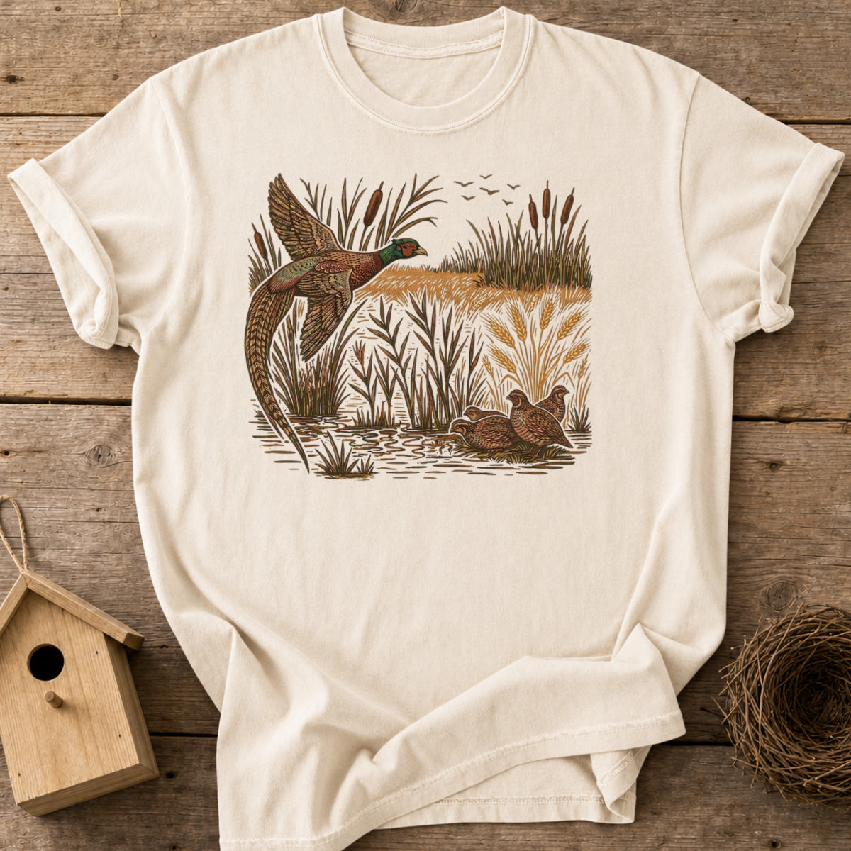 Pheasant And Quail T-Shirt